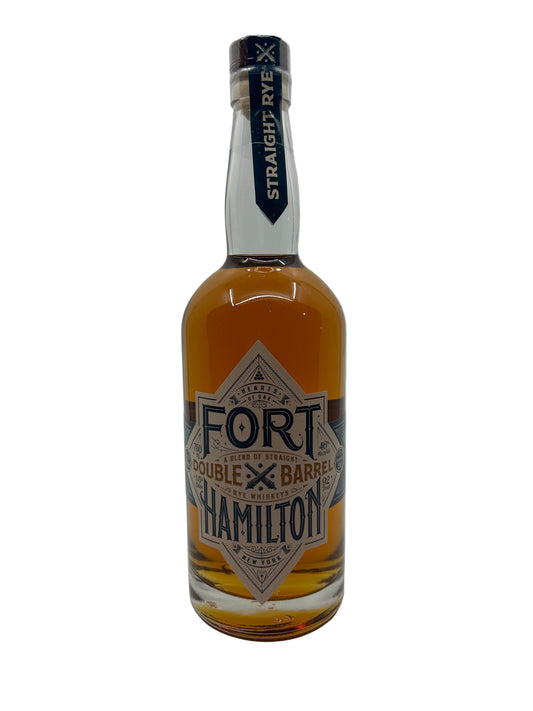 FORT HAMILTON DOUBLE BARREL STRAIGHT RYE 750ml