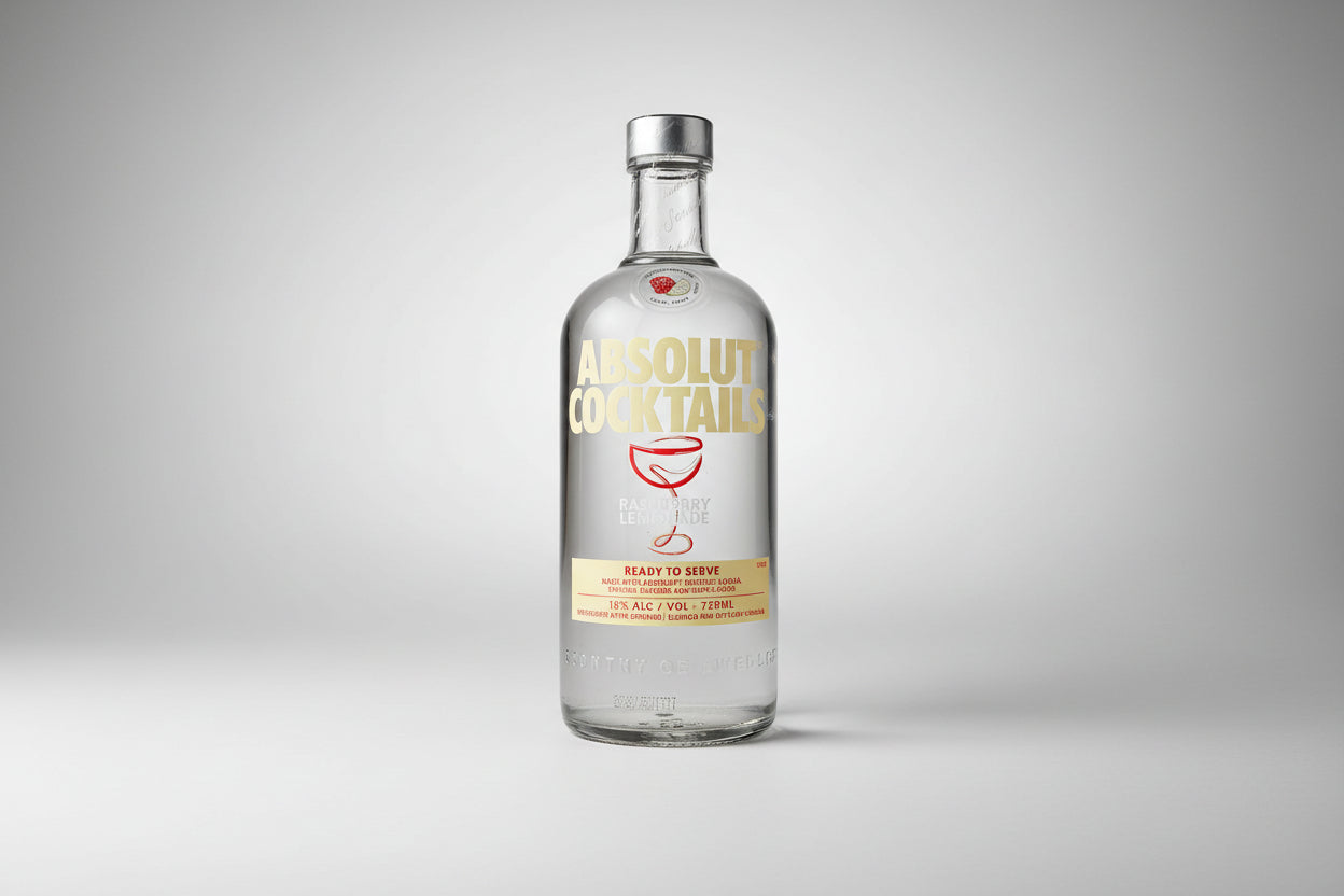 ABSOLUT RASPBERRY LEMONADE COCKTAIL 750ml