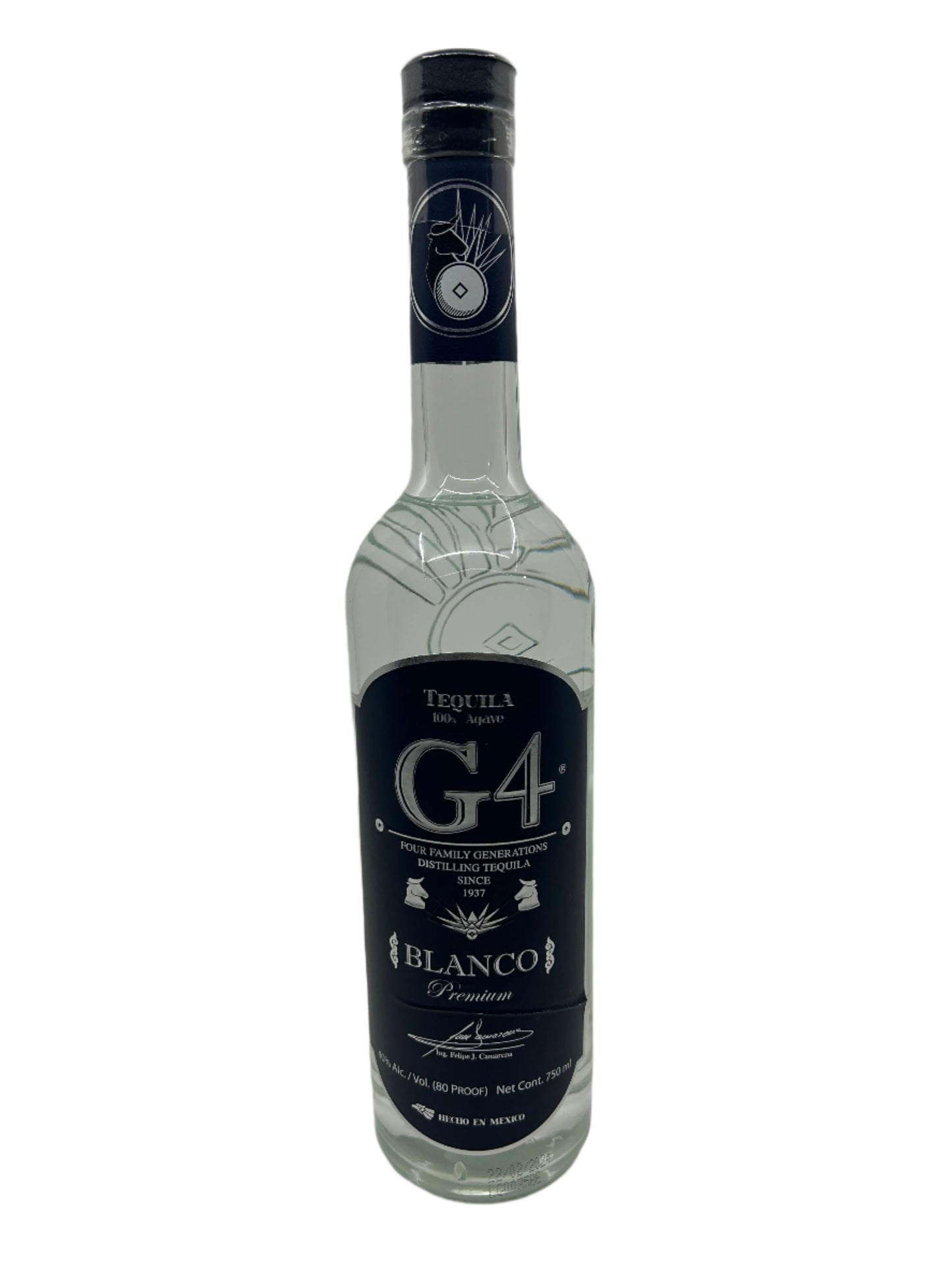 G4 TEQUILA BLANCO 750ml