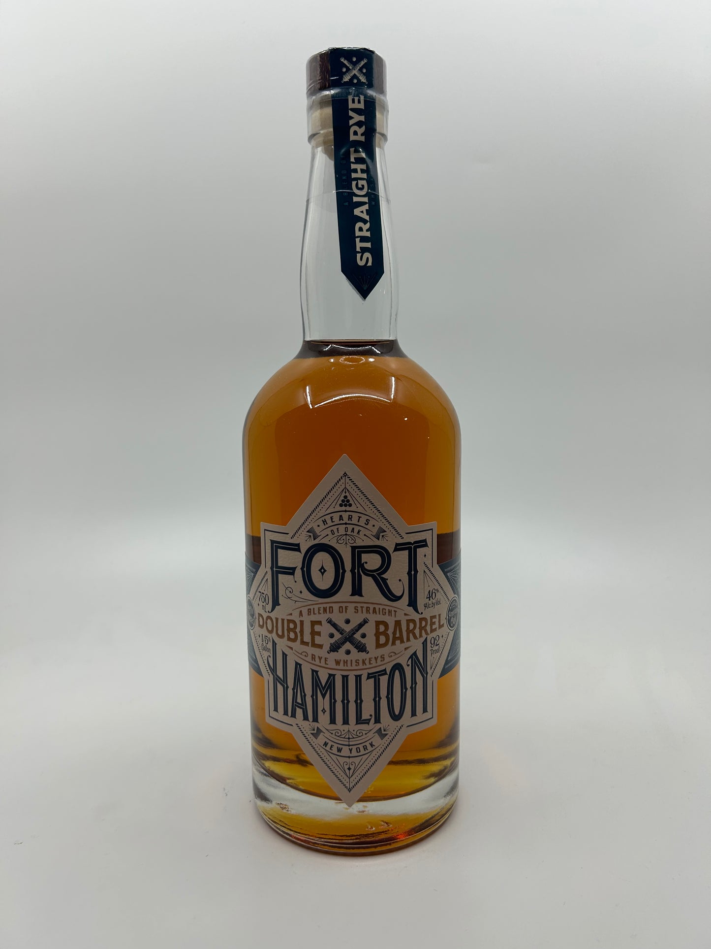 FORT HAMILTON DOUBLE BARREL STRAIGHT RYE 750ml