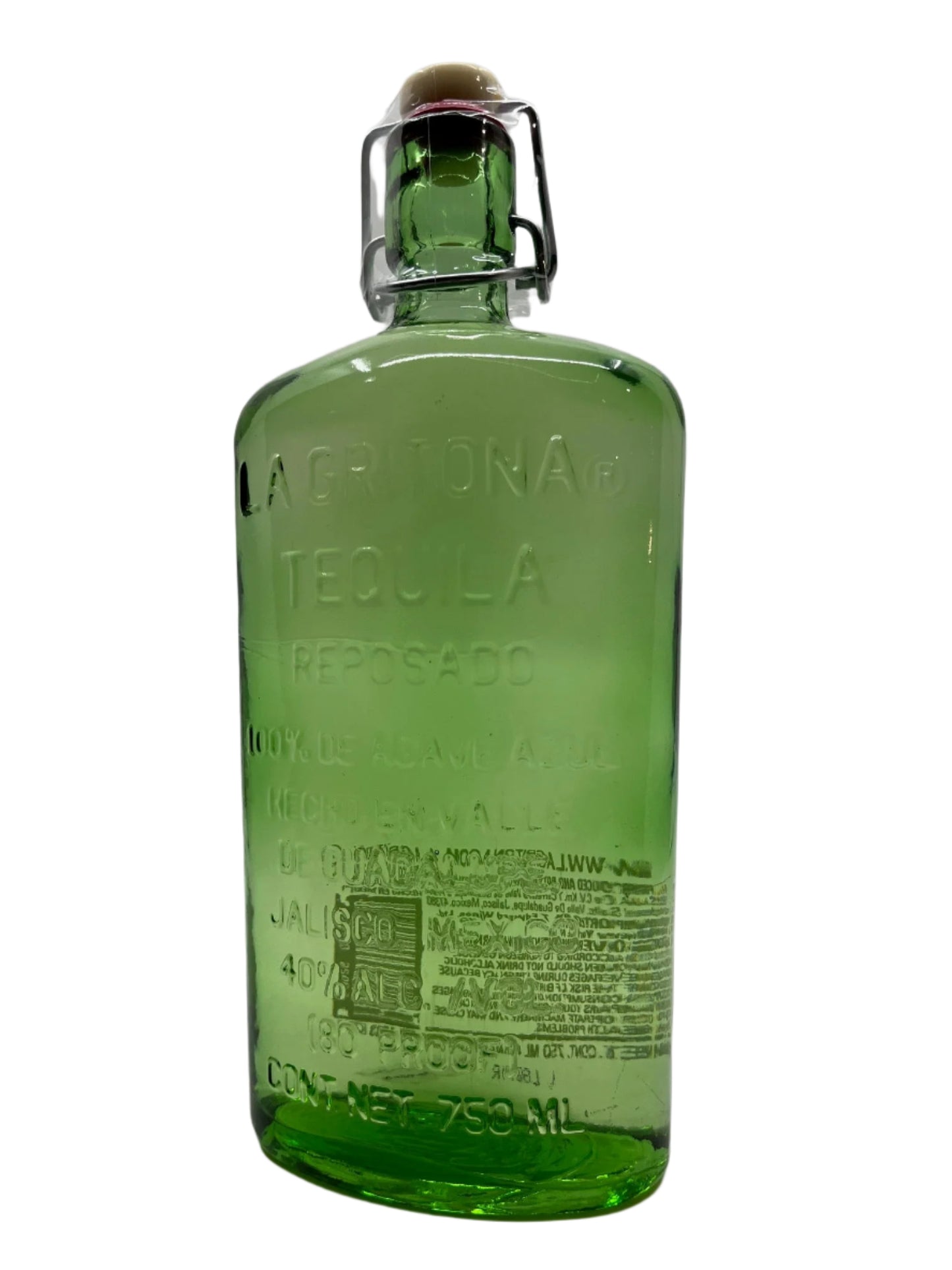 LA GRITONA TEQUILA REPOSADO 375mL