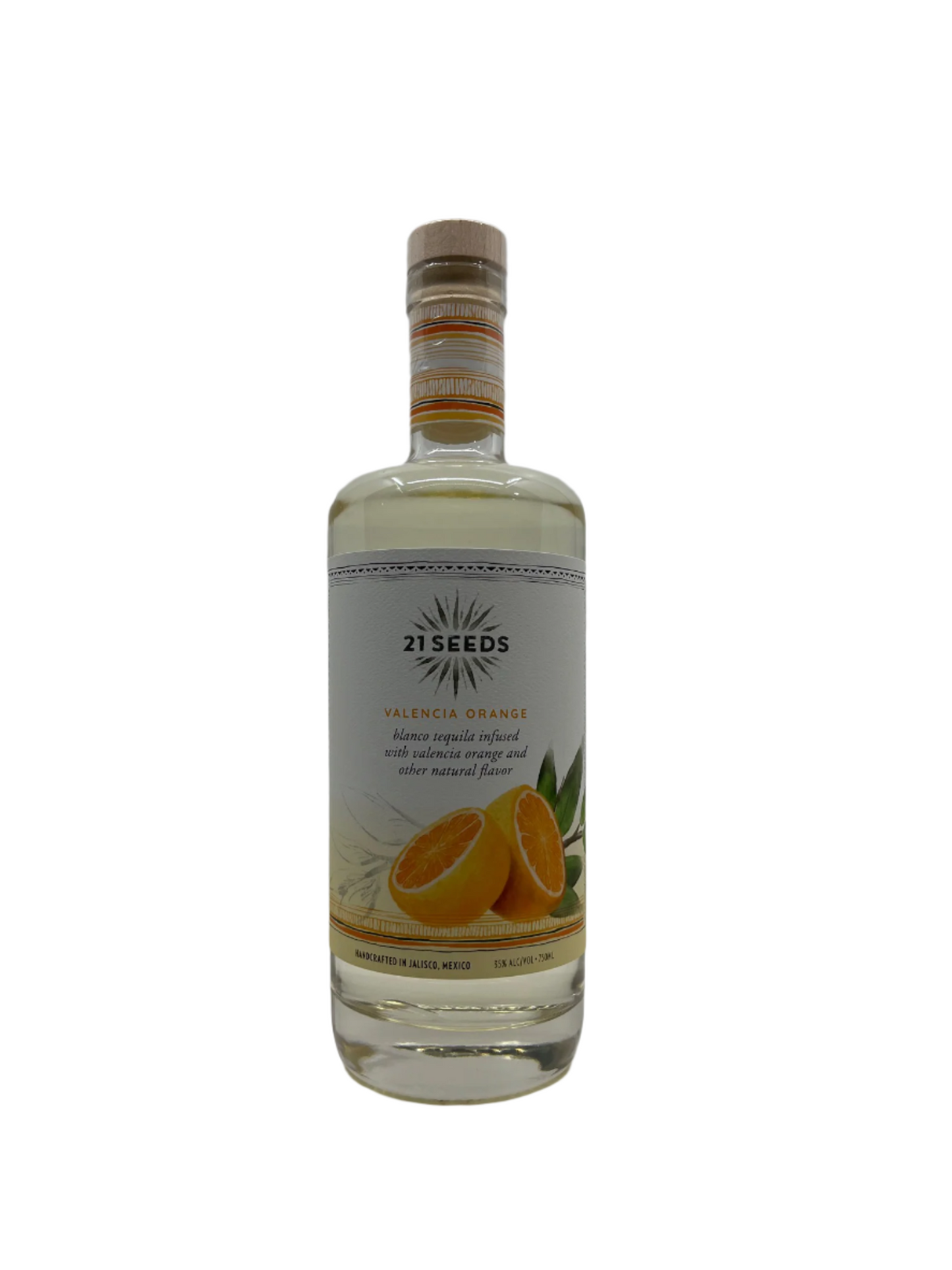 21 SEEDS VALENCIA ORANGE TEQUILA 750ml