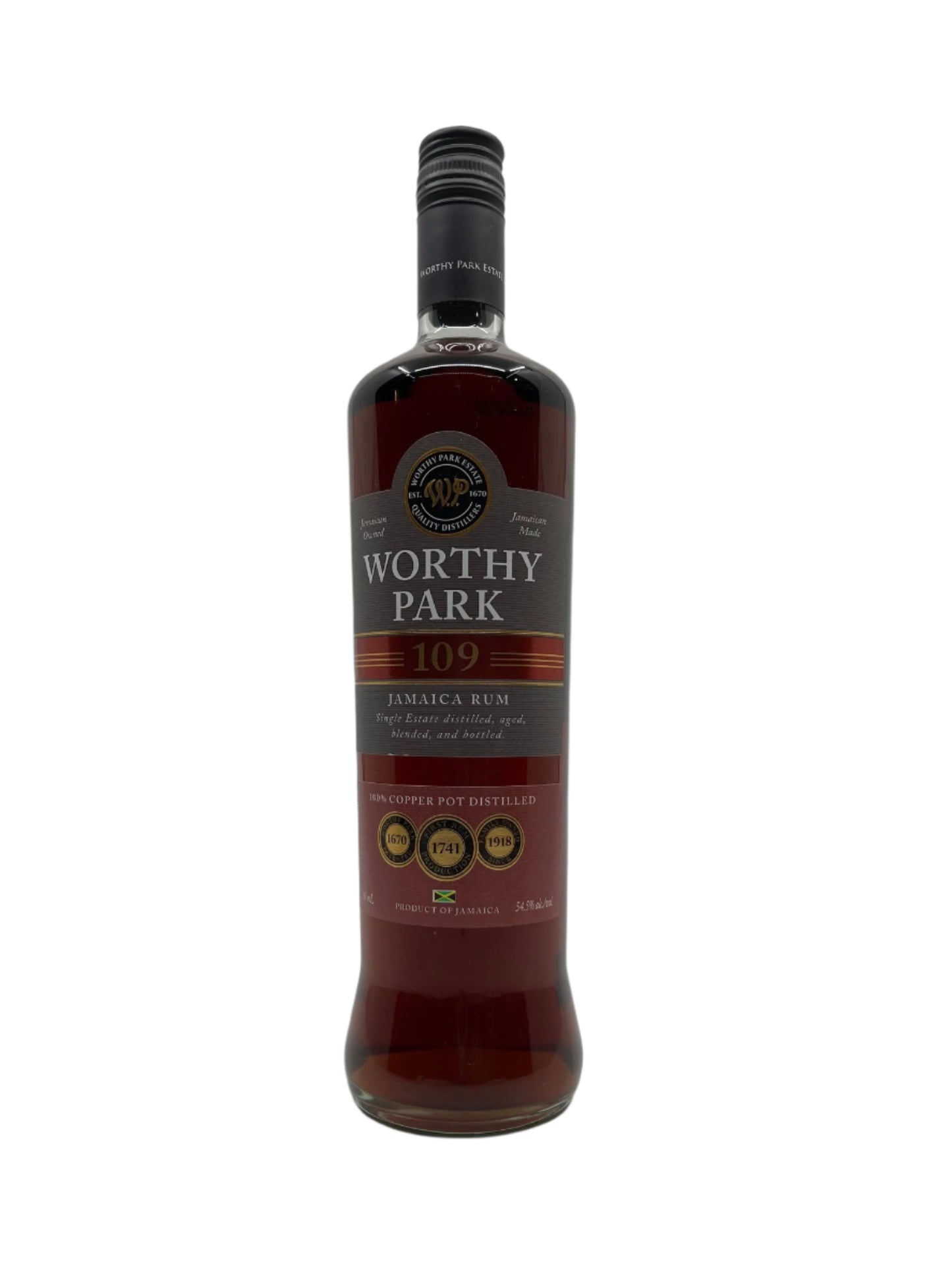 WORTHY PARK 109 JAMAICAN RUM 750ml