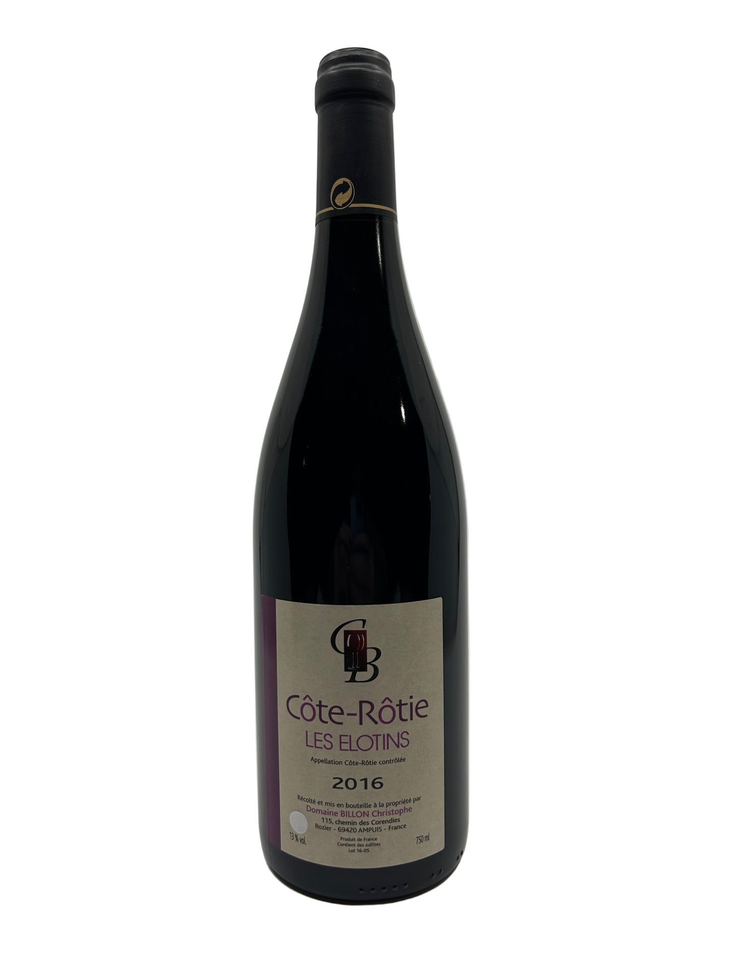 CHRISTOPHE BILLON, COTE-ROTIE 2016