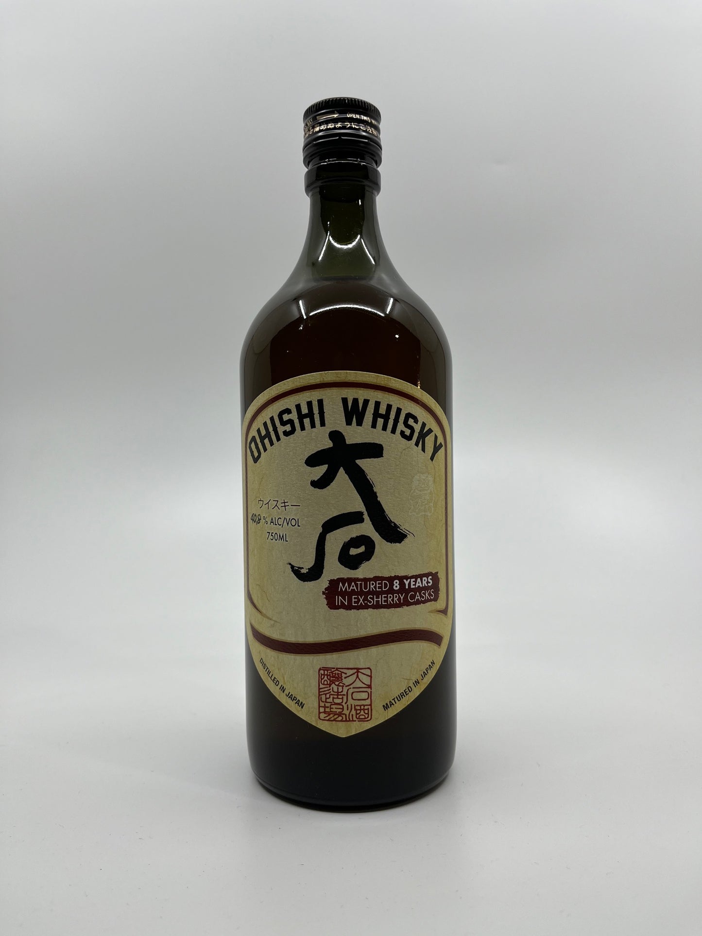 OHISHI WHISKY EX-SHERRY CASK 8YR 750ml