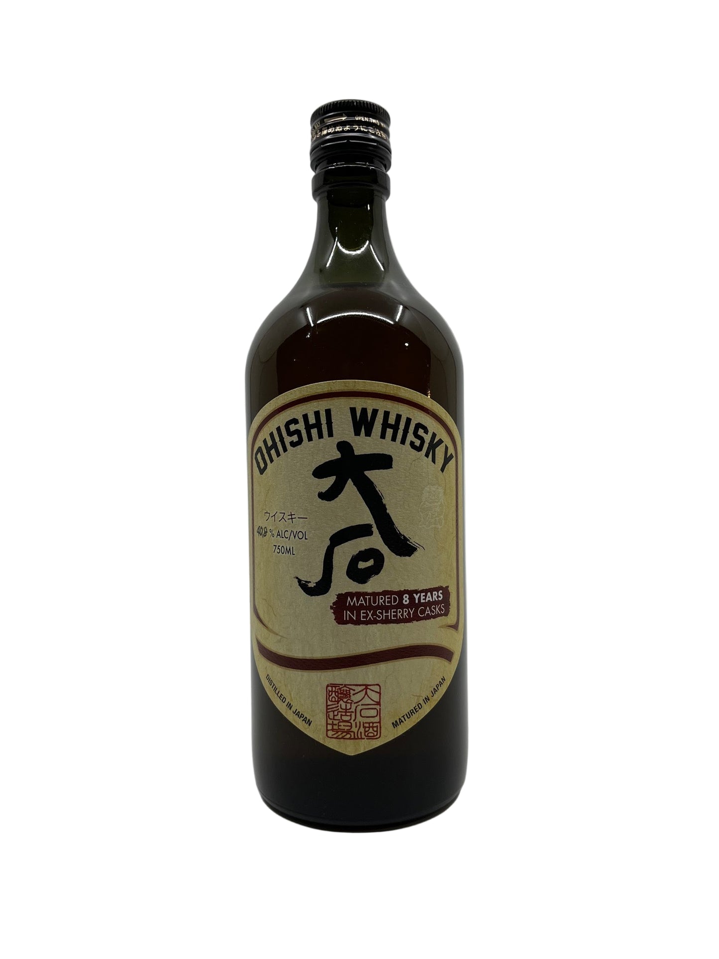 OHISHI WHISKY EX-SHERRY CASK 8YR 750ml