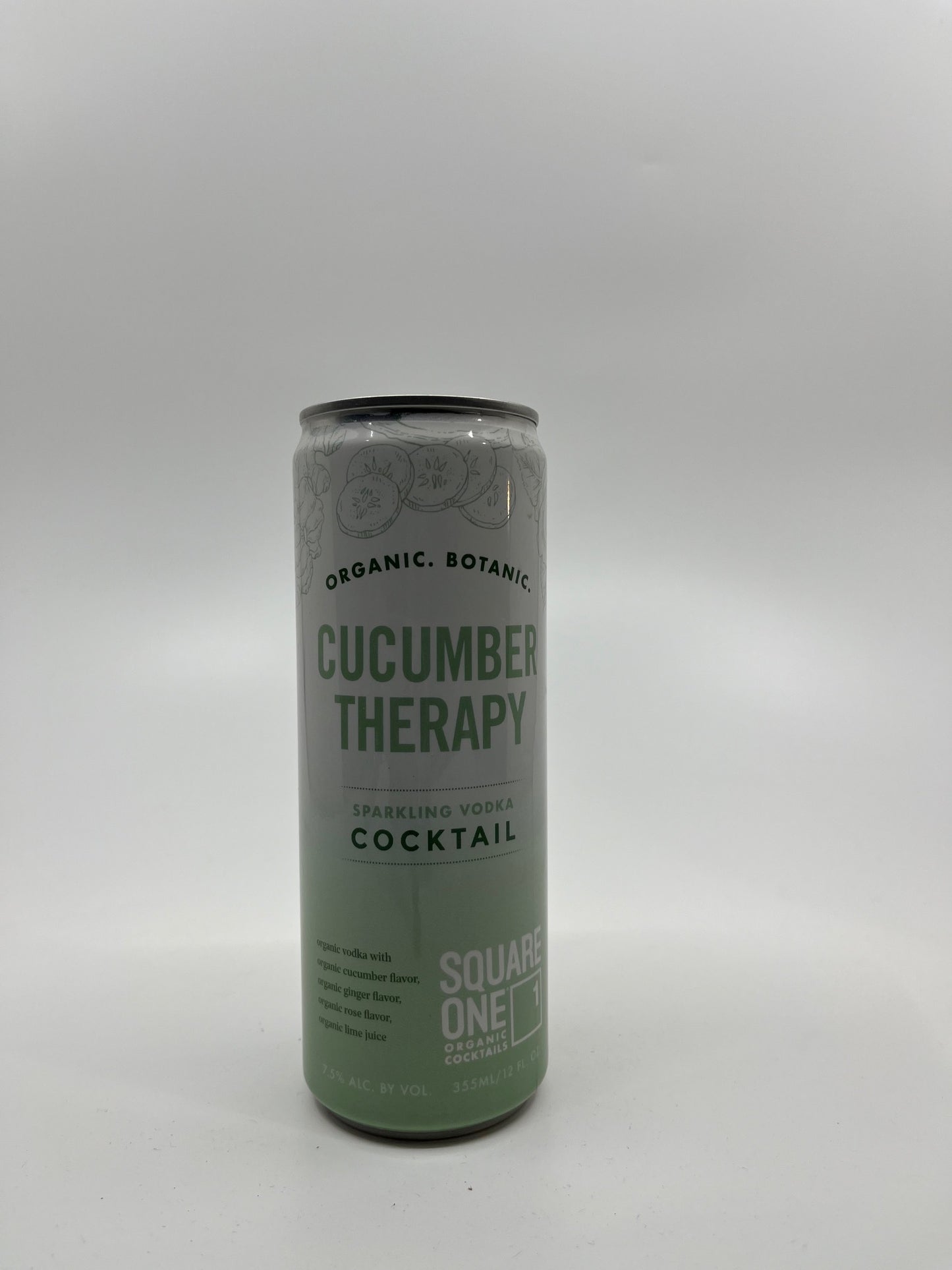 CUCUMBER THERAPY VODKA COCKTAIL 355ml