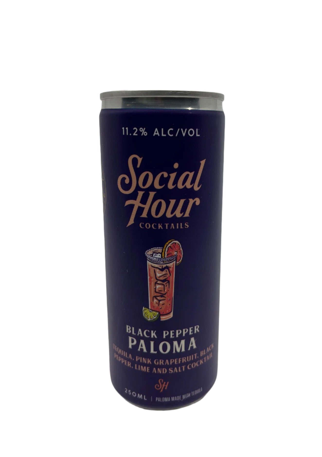 SOCIAL HOUR COCKTAILS, BLACK PEPPER PALOMA