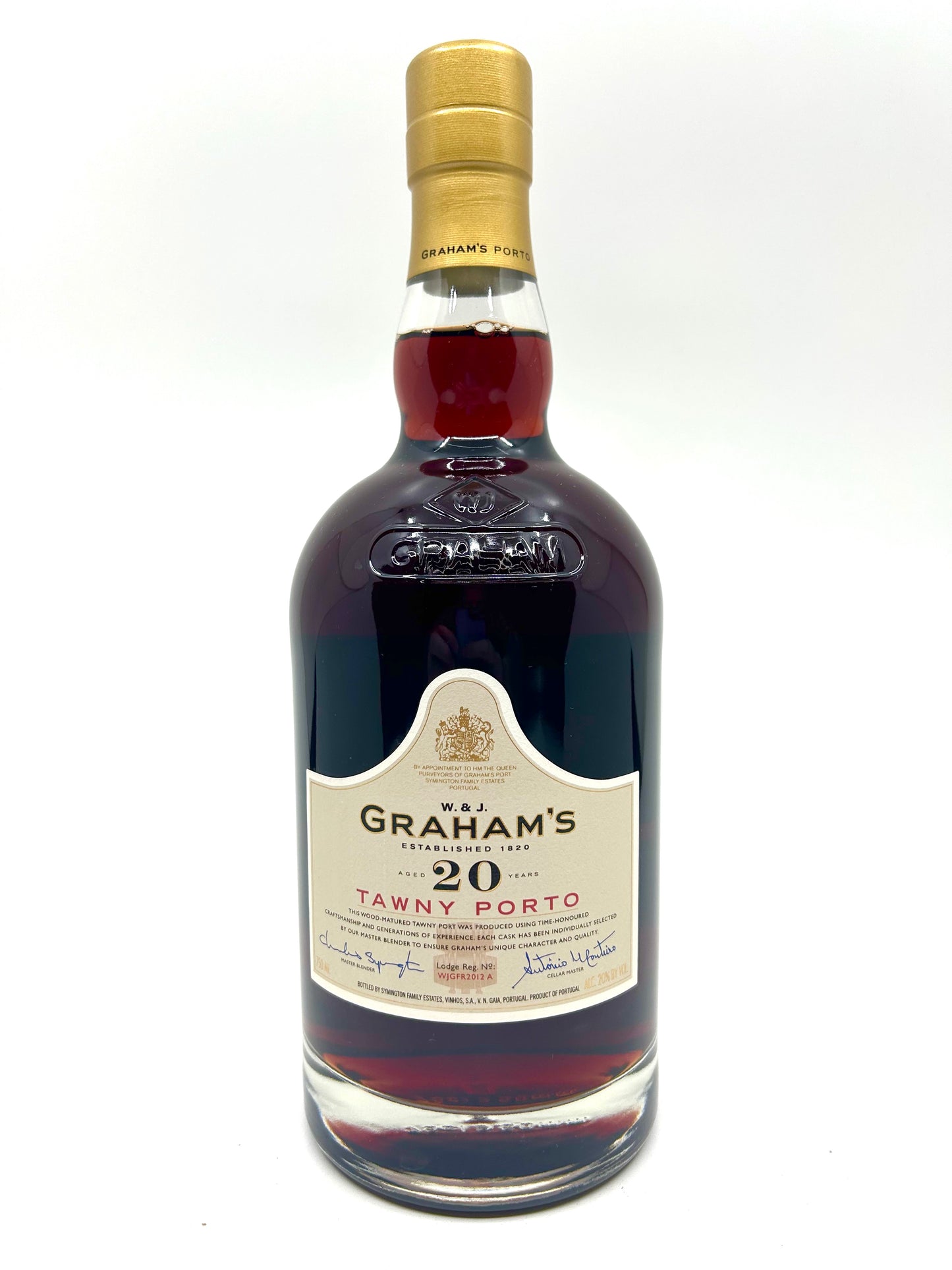 GRAHAM'S TAWNY PORTO 20YR 750ml