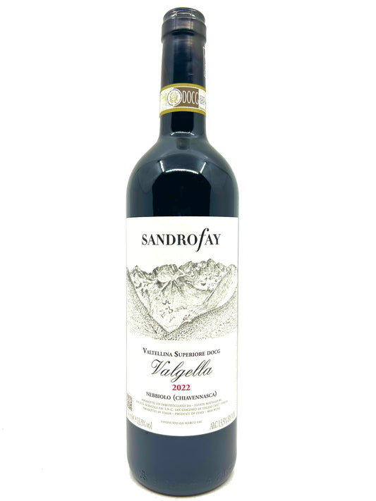 SANDRO FAY VALGELLA VALTELLINA SUPERIORE 2022 750ml