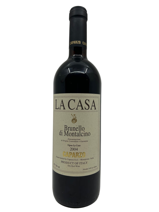 CAPARZO LA CASA BRUNELLO DI MONTALCINO 2004 750ml