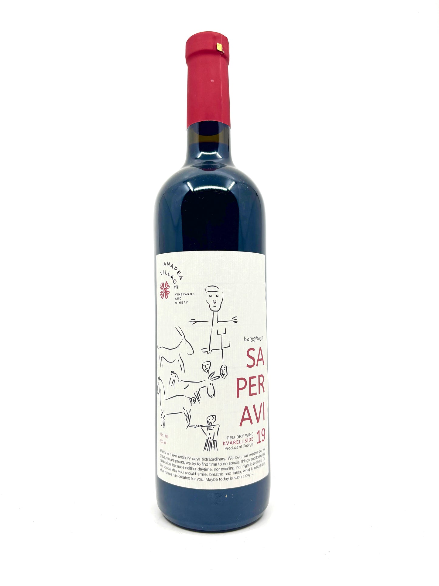 ANAPEA VILLAGE SAPERAVI 2019 750ml