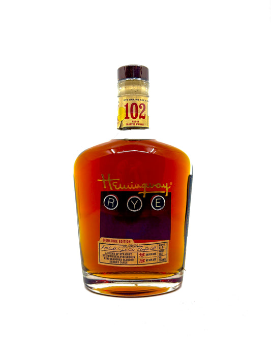 HEMMINGWAY SIGNATURE EDITION RYE 750ml