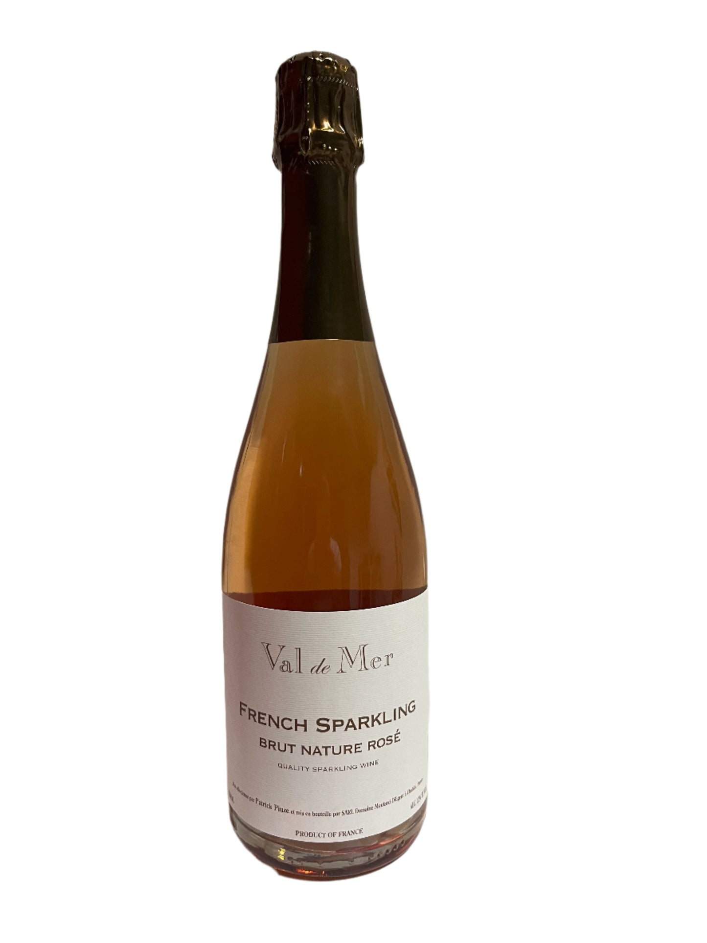 VAL DE MER BRUT NATURE ROSÉ NV 750ml