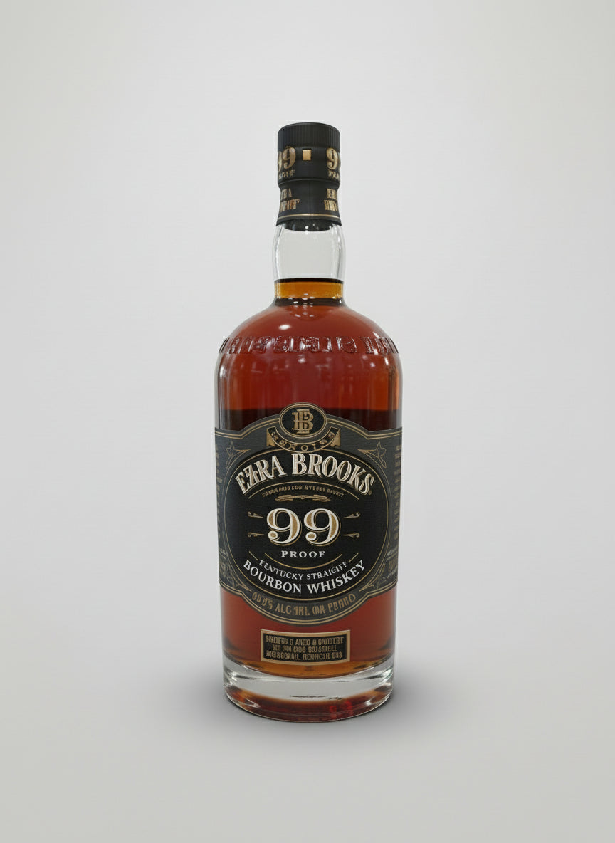 EZRA BROOKS 99 PROOF BOURBON 750ml