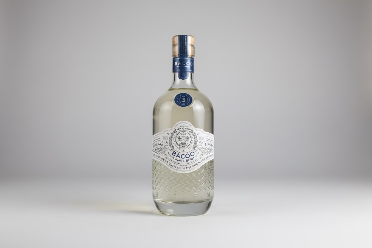 BACOO WHITE RUM 3YR 750ml