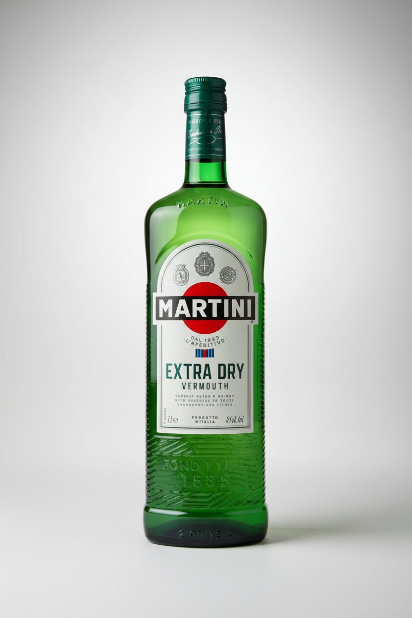 MARTINI EXTRA DRY VERMOUTH, LITER