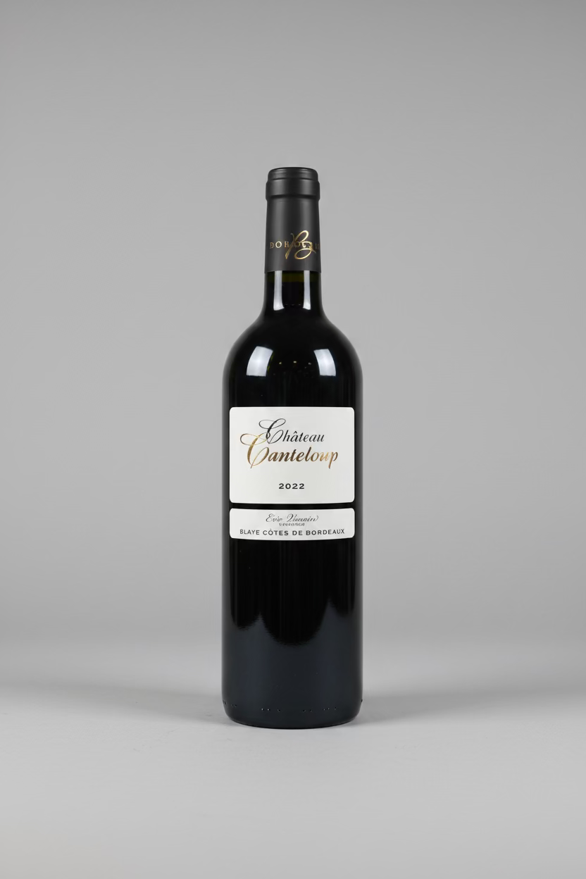 CHÂTEAU CANTELOUP BLAYE CÔTES DE BOREDAUX 2022 750ml