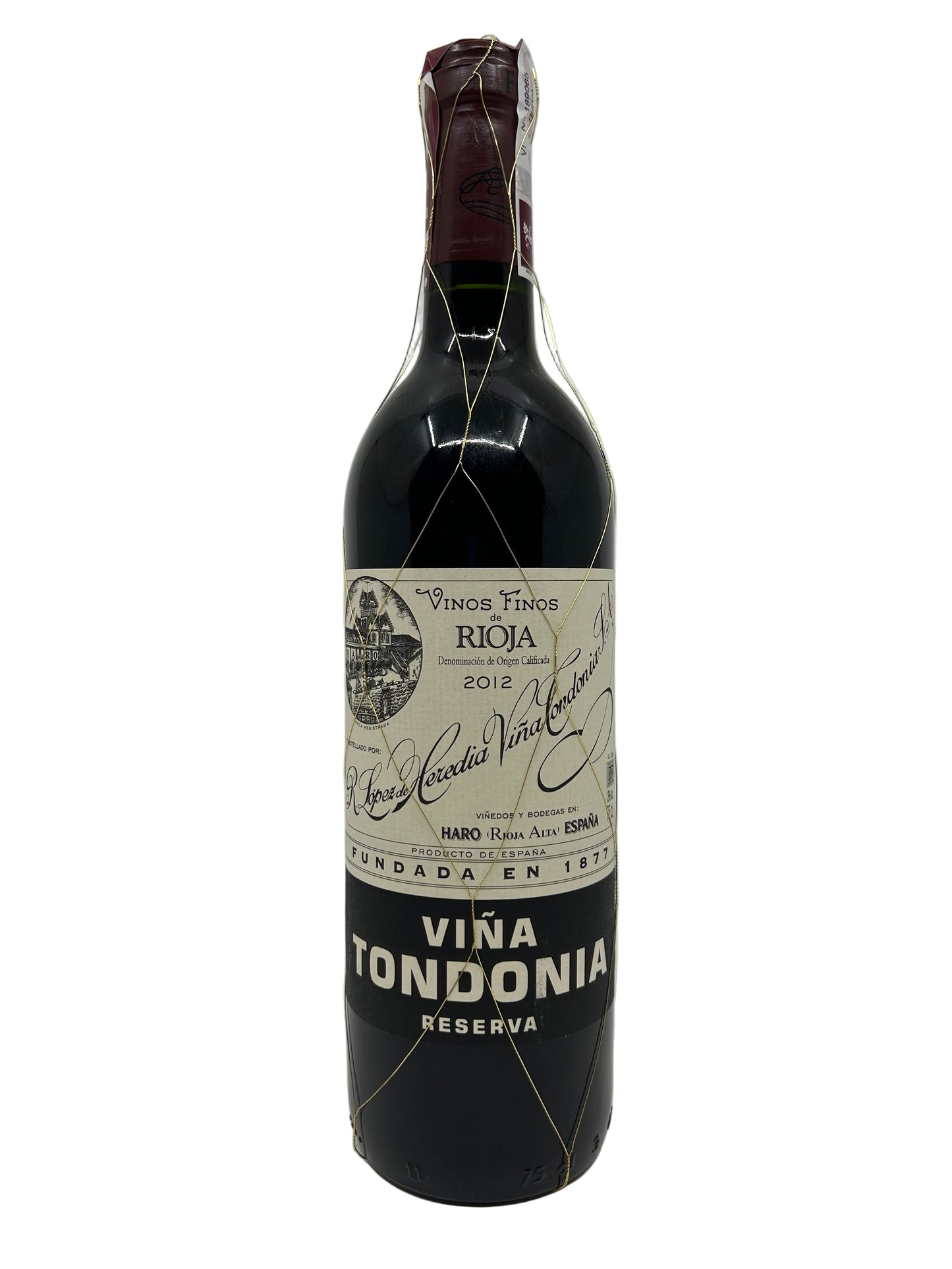 LOPEZ DE HEREDIA VINA TONDONIA 2012 750ml