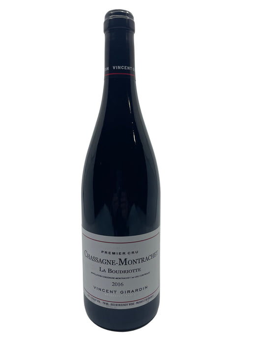VINCENT GIRARDIN, CHASSAGENE-MONTRACHET ROUGE PREMIER CRU LA BOUDRIOTTE 2016