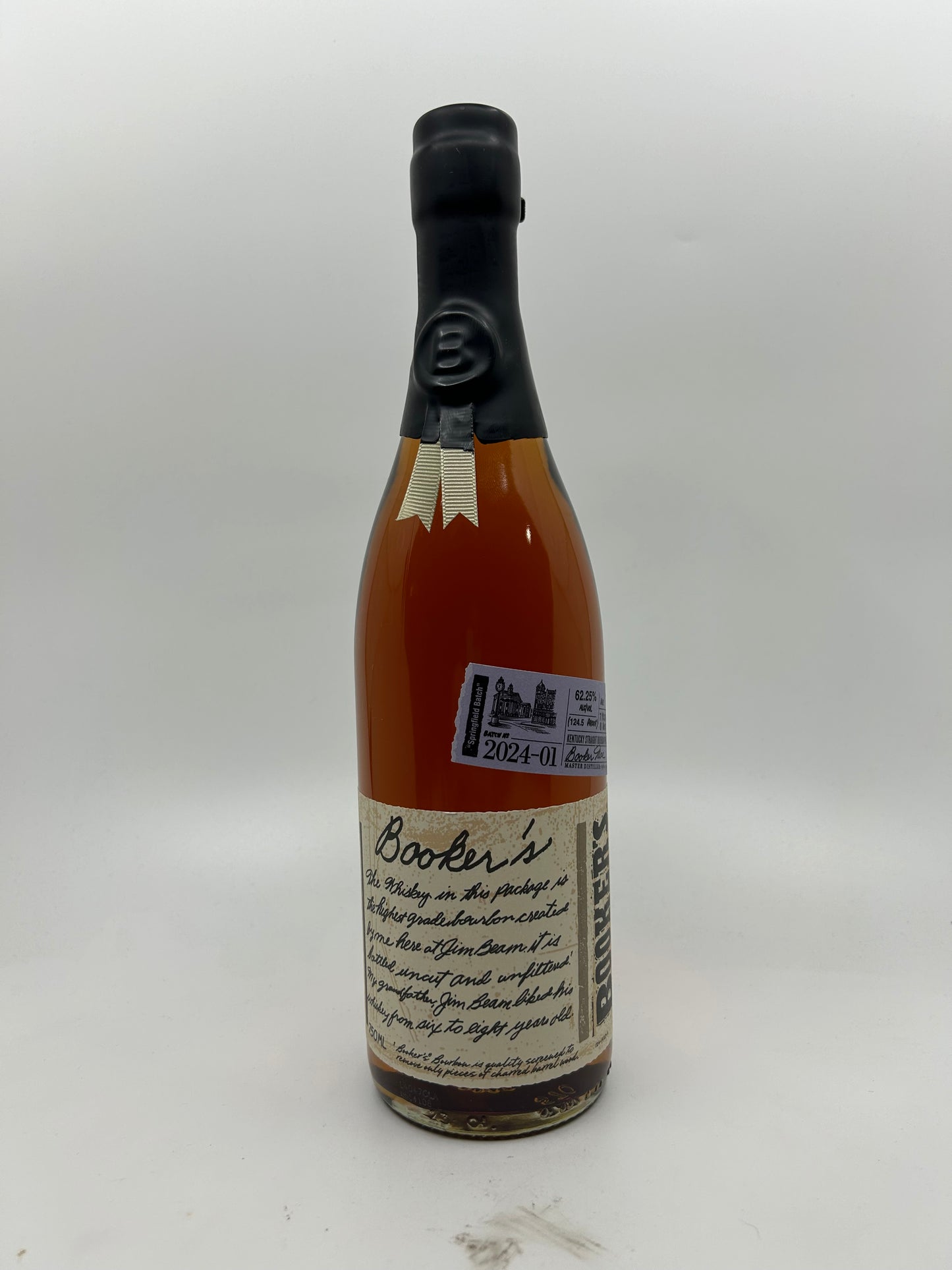 BOOKER'S UNCUT & UNFILTERED SMALL BATCH BOURBON 7YR 750ml