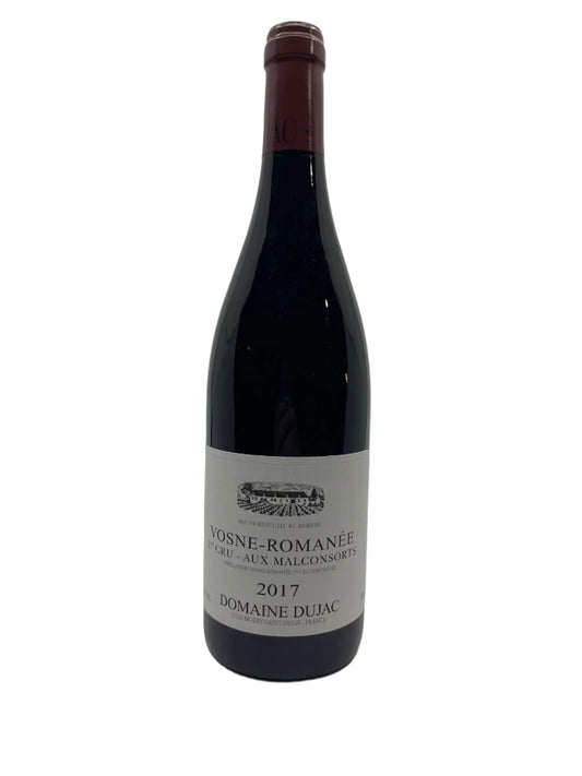 DOMAINE DUJAC VOSNE ROMANEE PREMIER CRU MALCONSORTS.  2017