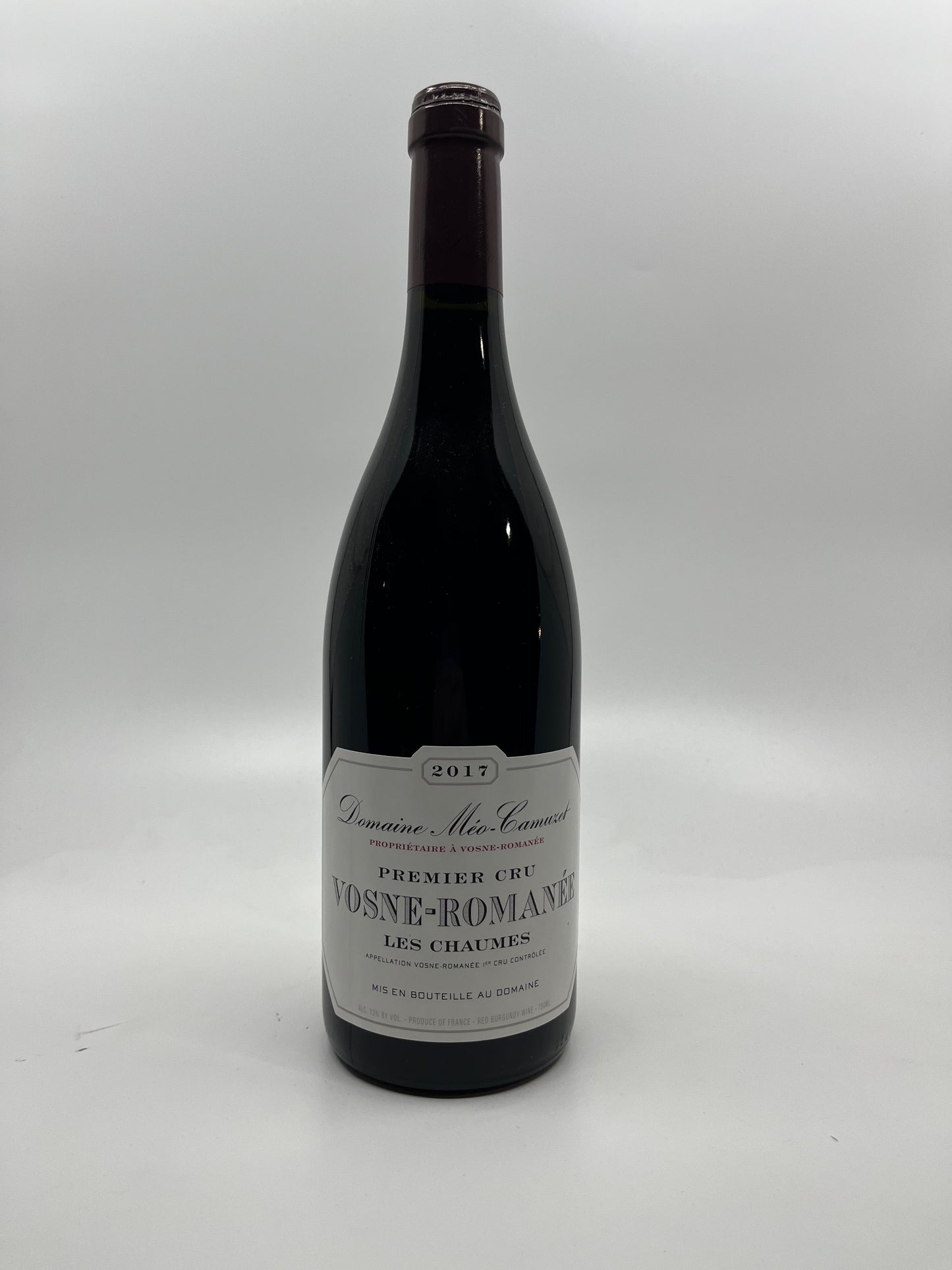 DOMAINE MEO-CAMUZET, VOSNE-ROMANEE LES CHAUMES 2017