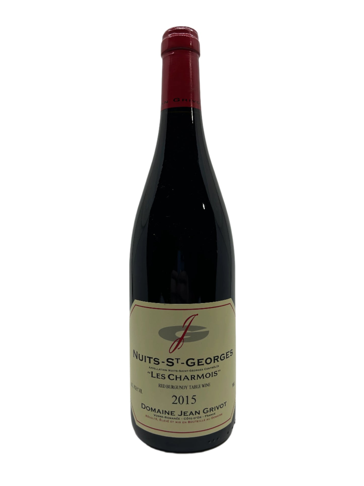 2015 DOM. JEAN GRIVOT. NUITS-ST.GEOGES "LES CHARMOIS"