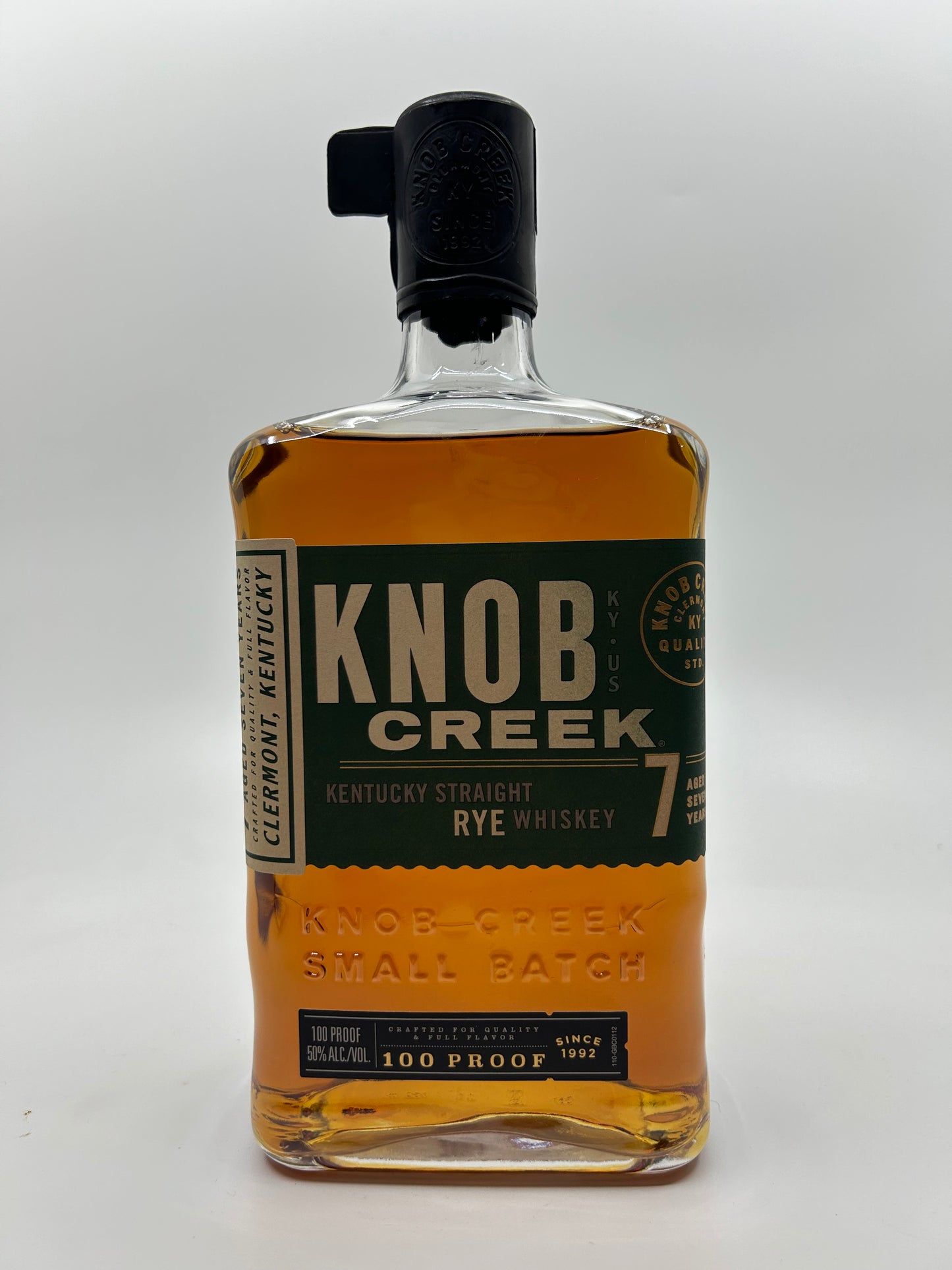 KNOB CREEK KENTUCKY STRAIGHT RYE SMALL BATCH, 750ML