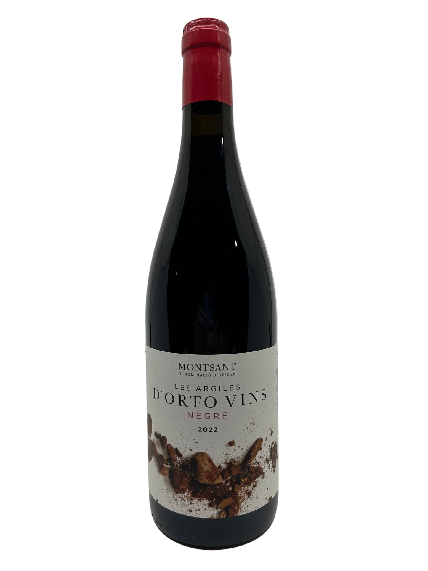 LES ARGILES D'ORTO VINS MONTSANT NEGRE 2022 750ml