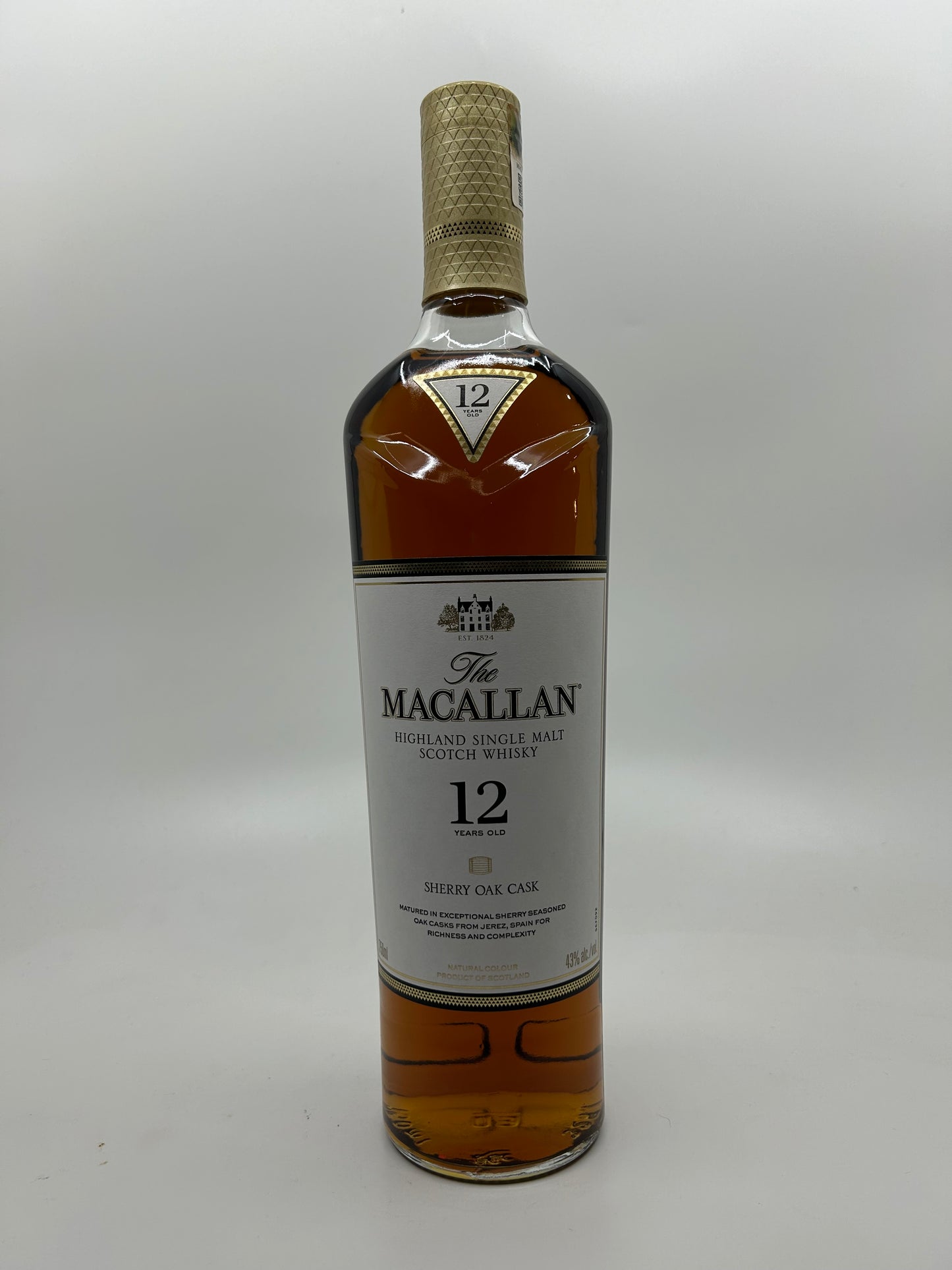 MACALLAN SHERRY OAK CASK 12YEAR 750ml