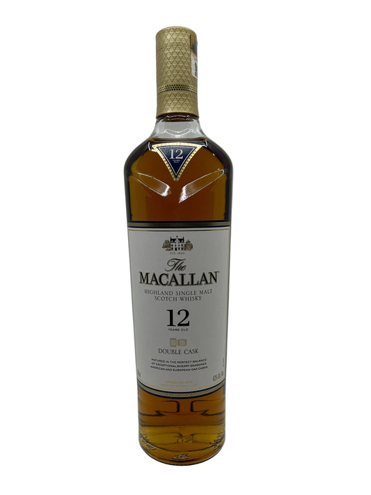 MACALLAN DOUBLE CASK 12 YEAR SINGEL MALT SCOTCH, 750ML