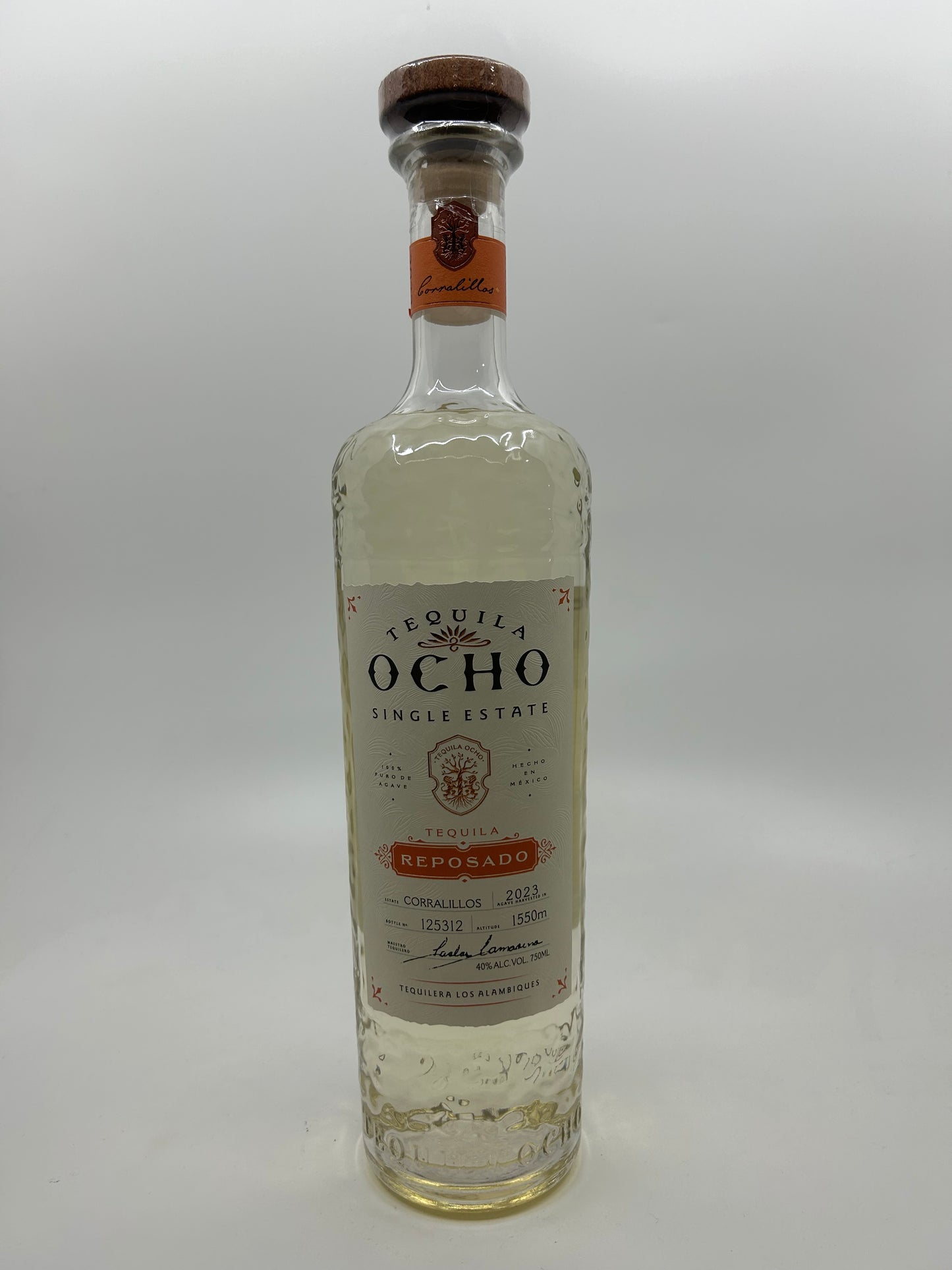 TEQUILA OCHO REPOSADO, 750ML