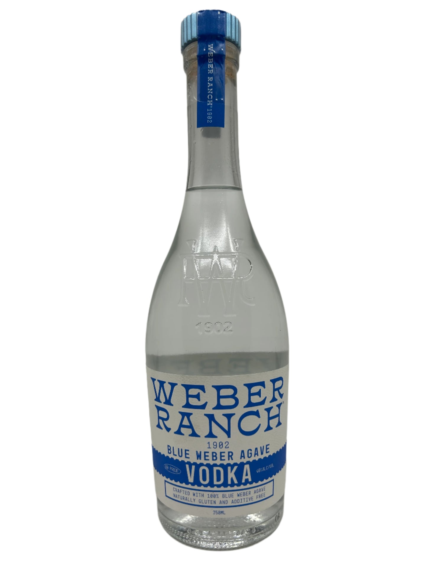WEBER RANCH BLUE WEBER AGAVE VODKA 750ml