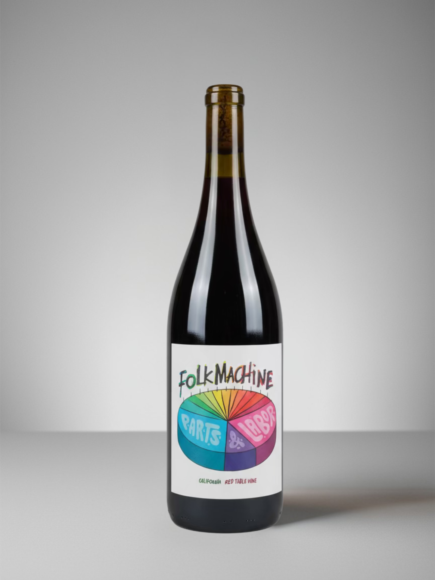 FOLK MACHINE PARTS & LABOR CALIFORNIA RED WINE