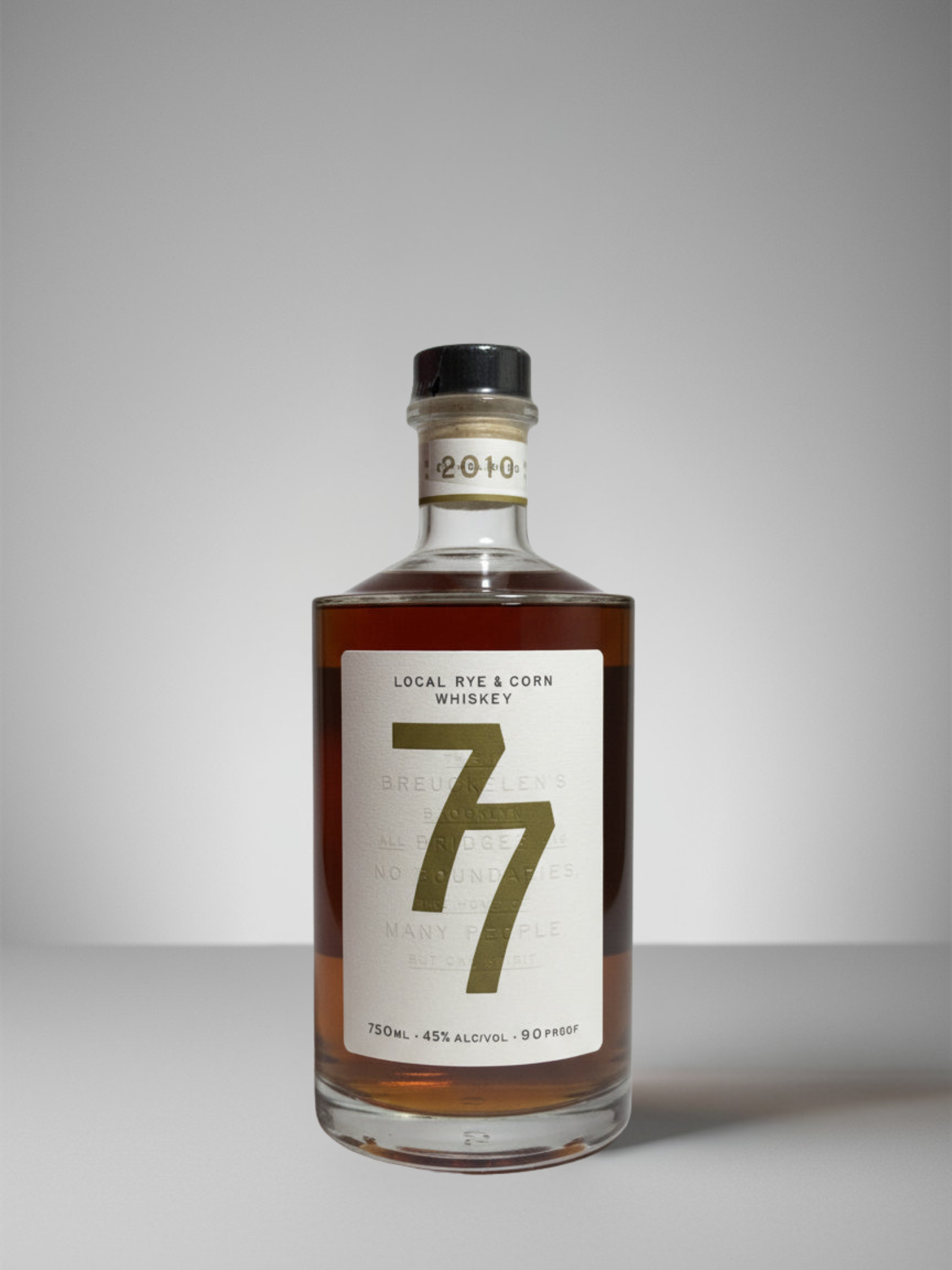 BREUCKELEN DISTILLING LOCAL RYE & CORN 77 750mL - Wine Nexus