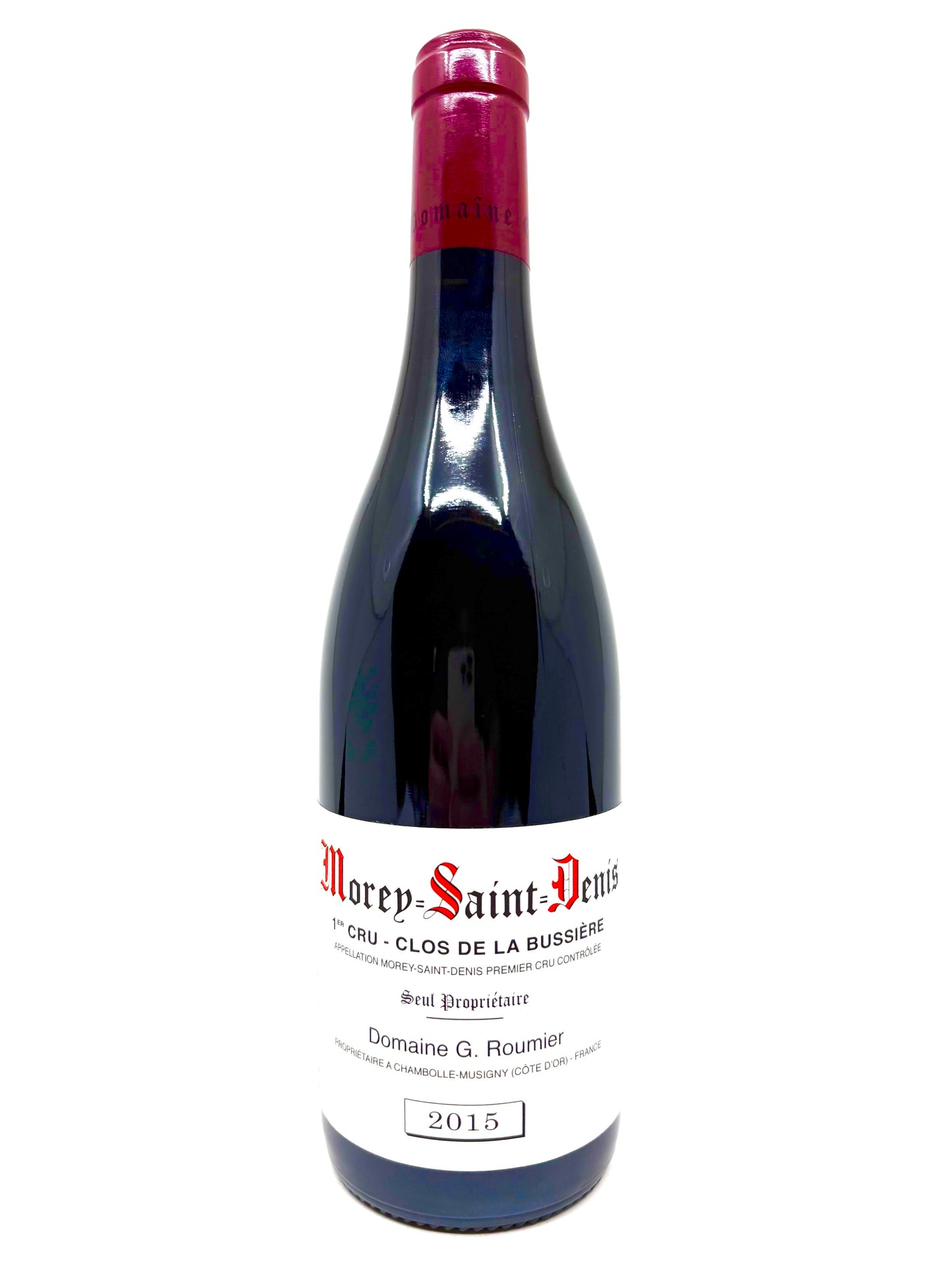 DOMAINE G. ROUMIER MOREY SAINT DENIS 1ER CRU CLOS DE LAS BUSSIERE 2015 750ml