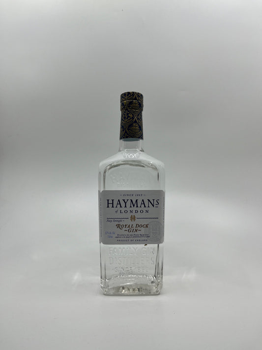 HAYMAN'S NAVY STRENGTH ROYAL DOCK GIN 750ml