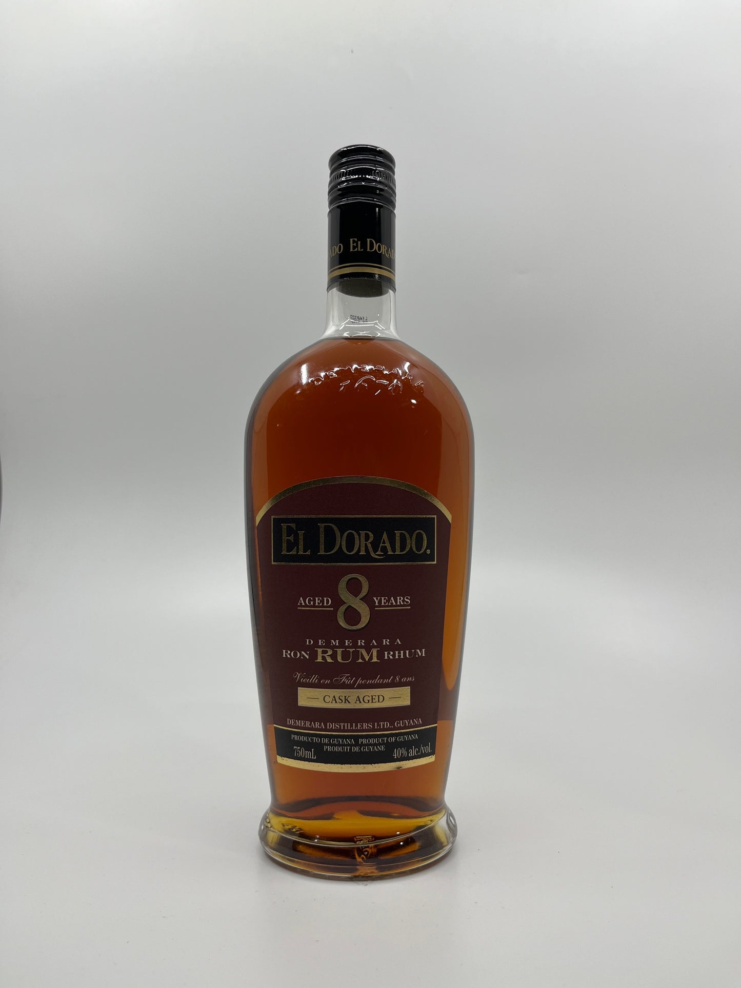 EL DORADO 8 YEAR RUM 750ml