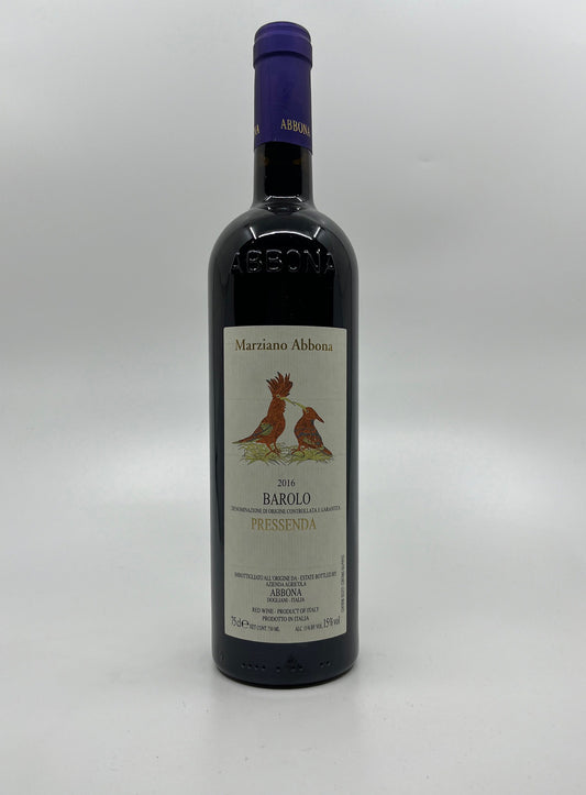 MARZIANO ABBONA BAROLO PRESSENDA 2019 750ml