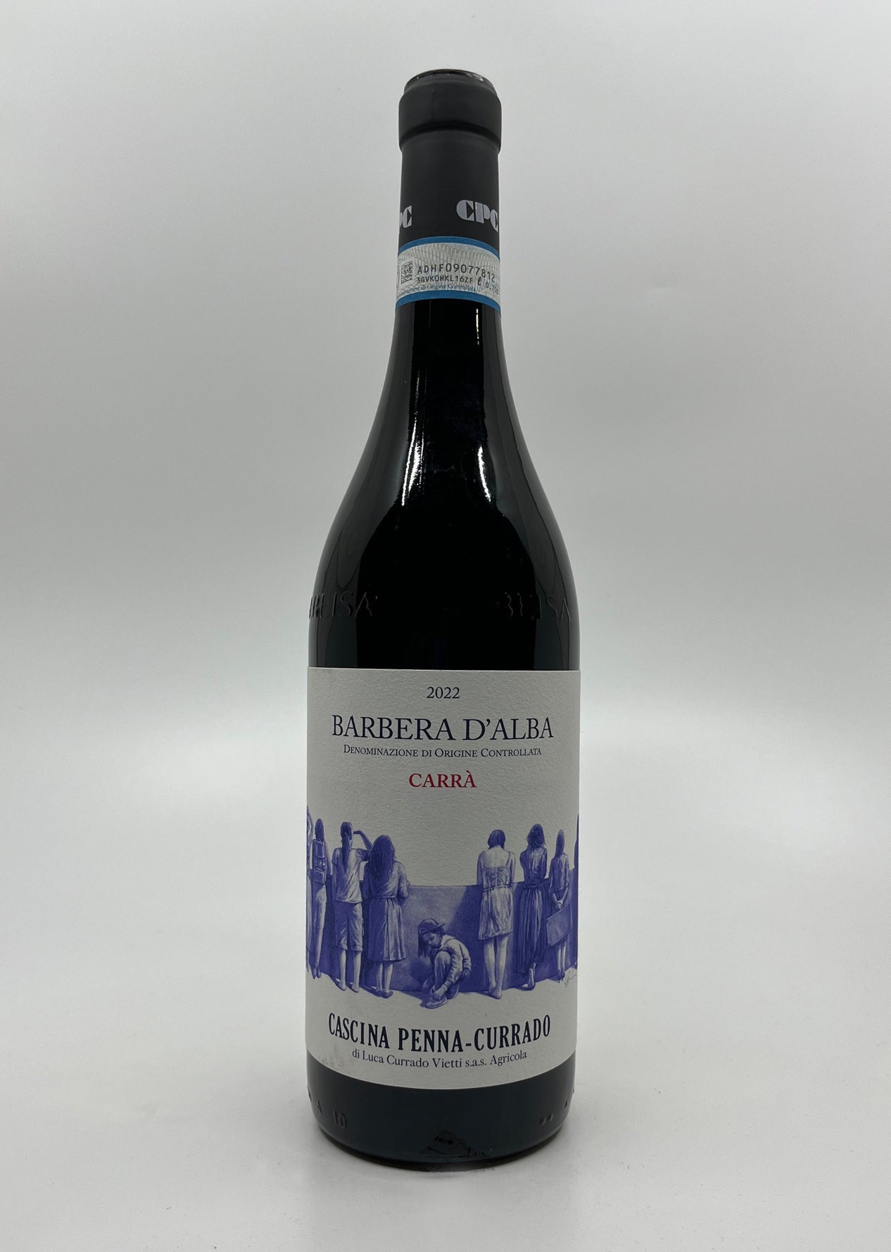BARBERA D'ALBA CARRA.  CASCINA PENNA-CURRADO