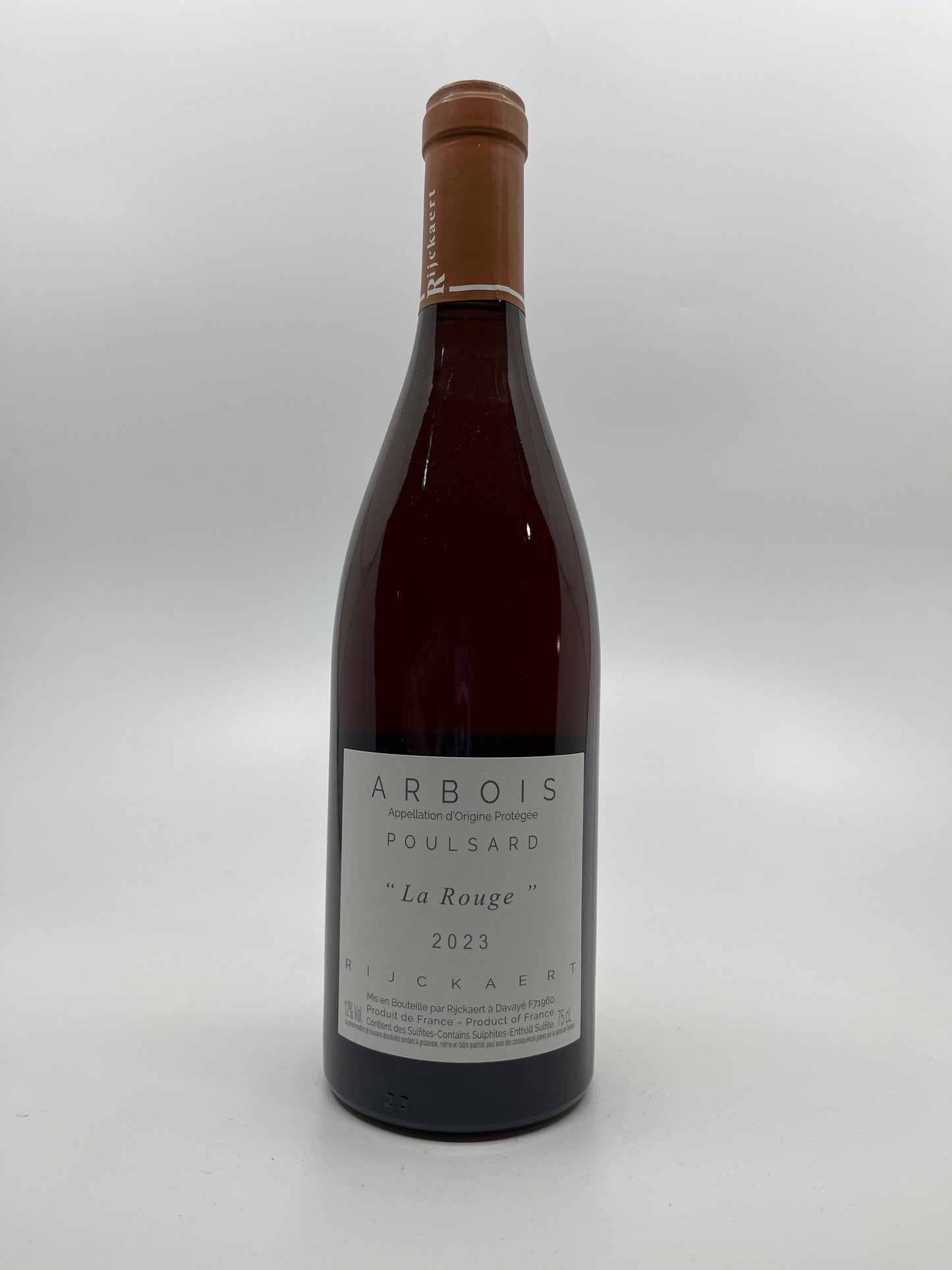 RIJCKAERT ARBOIS POULSARD LA ROUGE