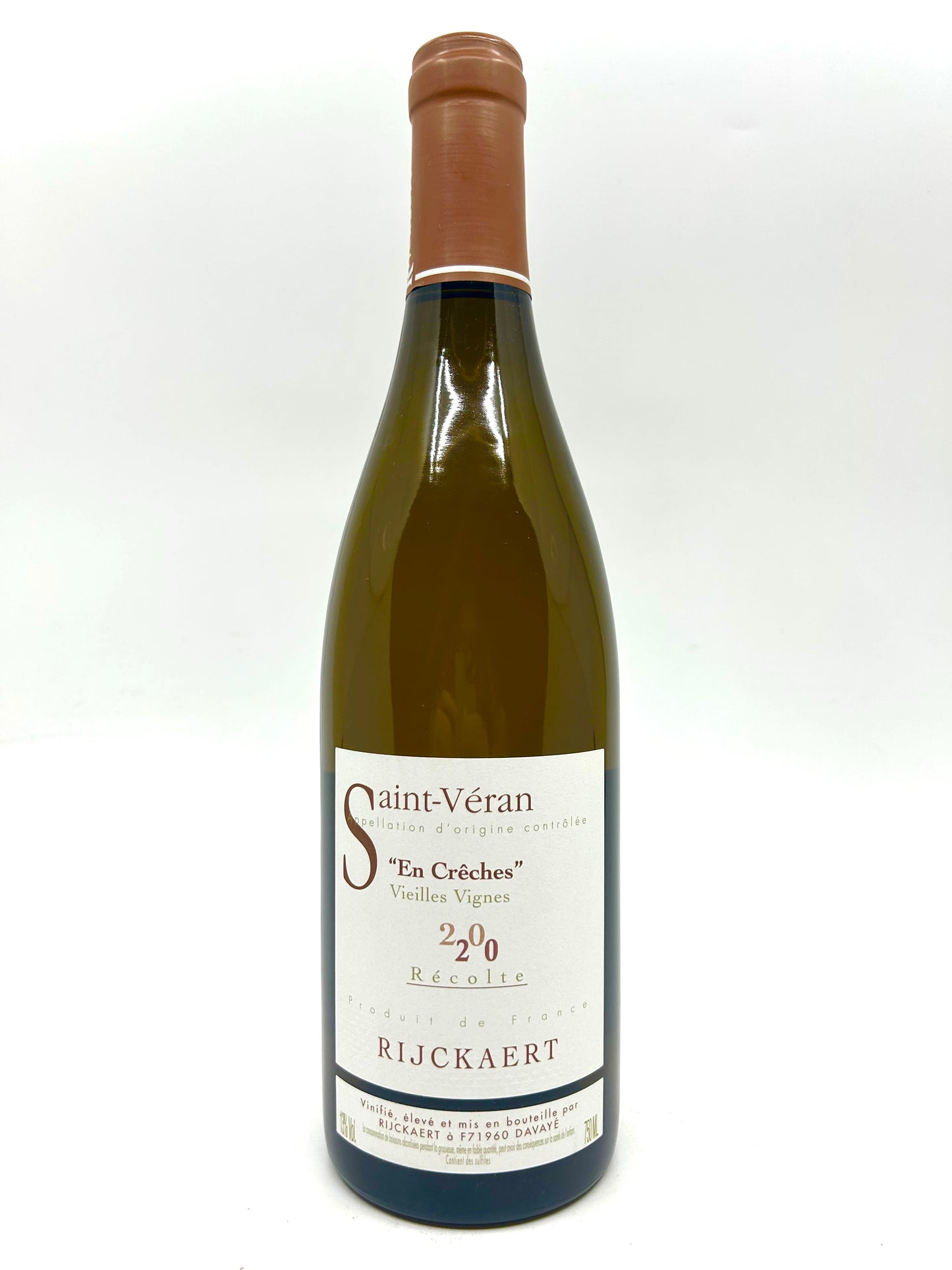 RIJCKAERT SAINT VERAN EN CRECHES 2020 750ml