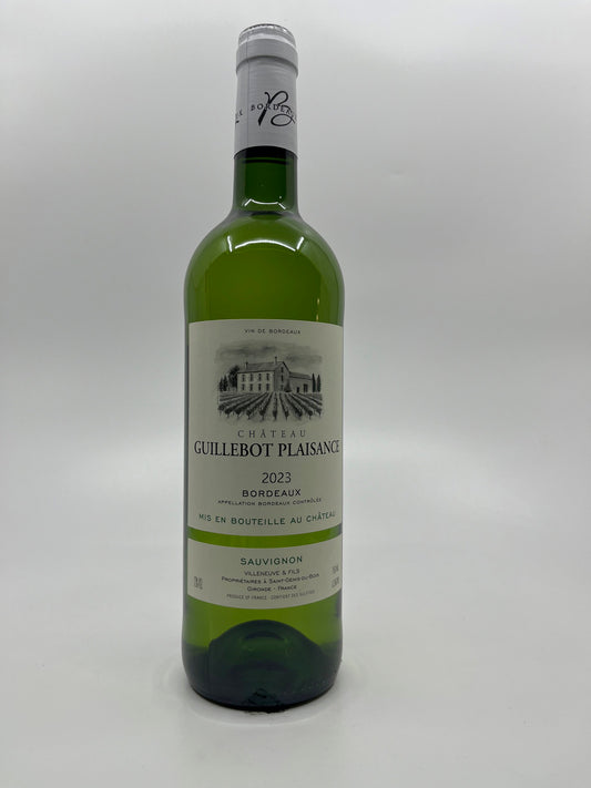 CHATEAU GUILLEBOT PLAISANCE BORDEAUX BLANC 2023 750ml
