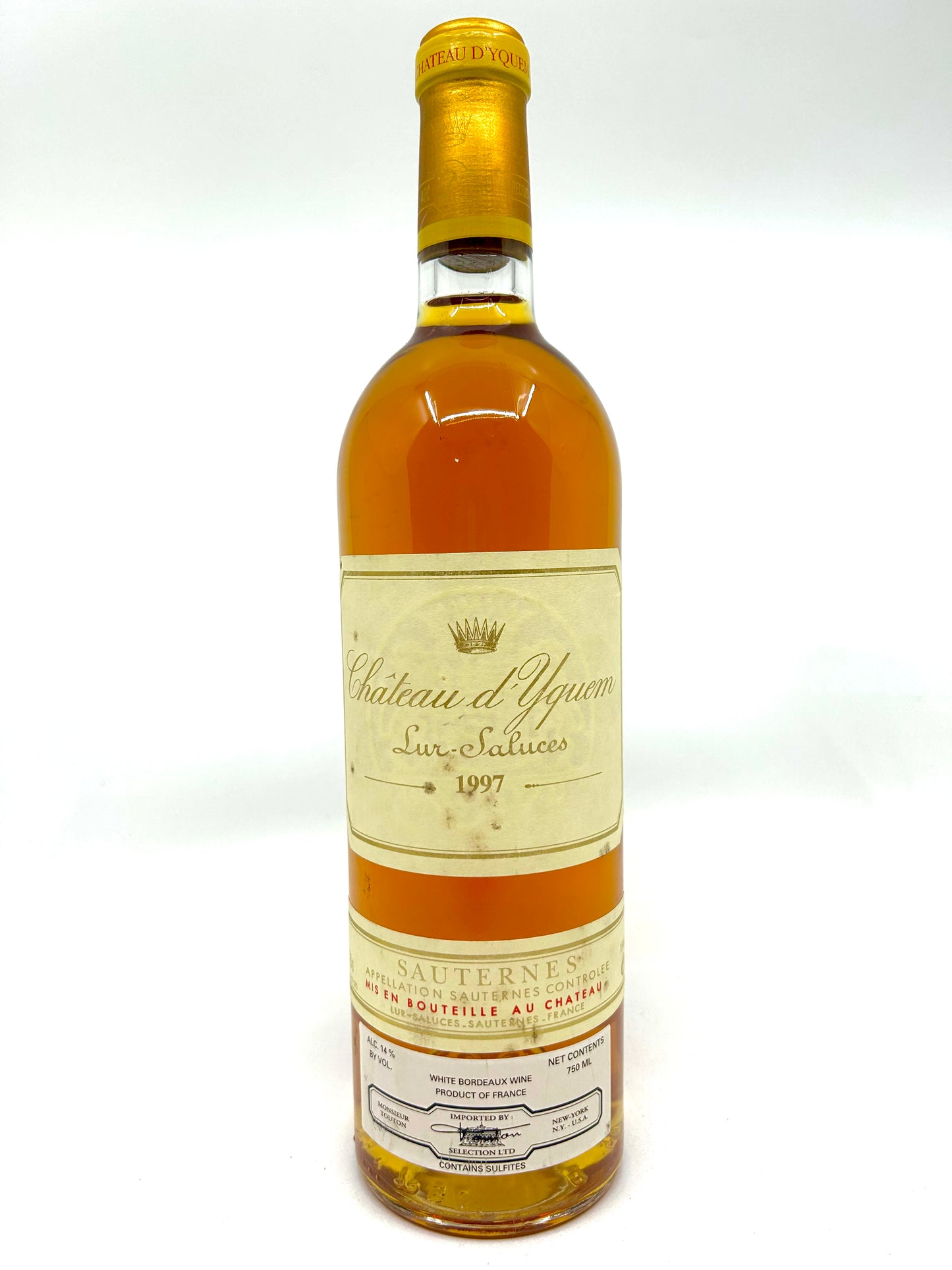 CHATEAU D'YQUEM SAUTERNES 1997 750ml
