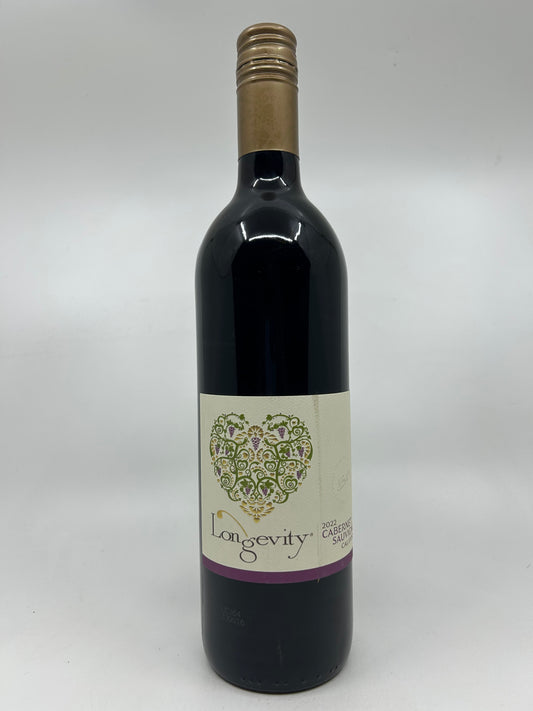 LONGEVITY CABERNET SAUVIGNON 2022 750ml