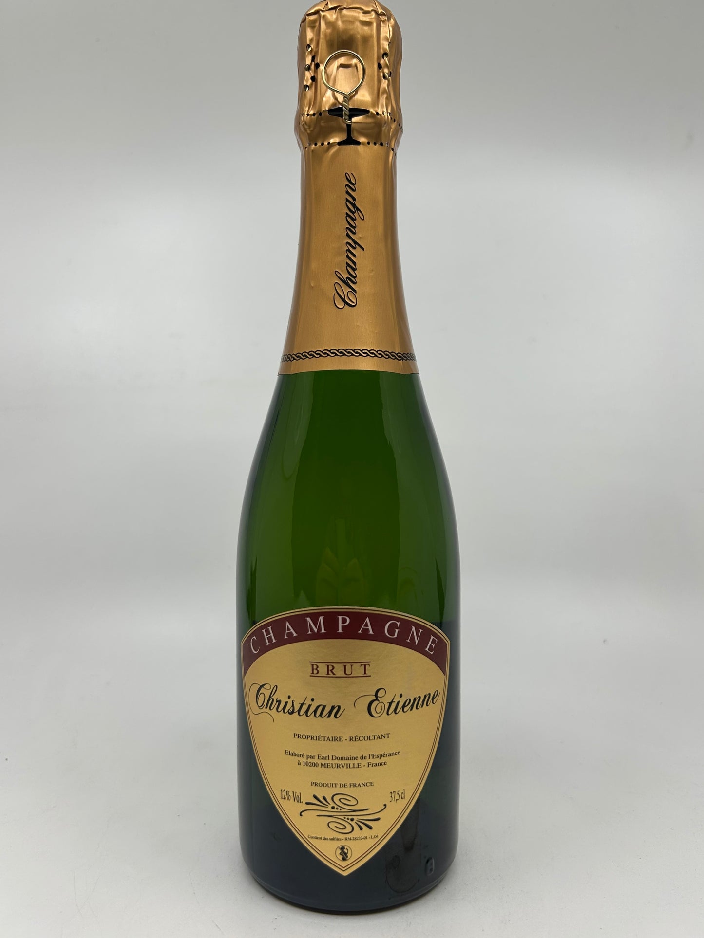 CHRISTIAN ETIENNE BRUT CHAMPAGNE 375ml