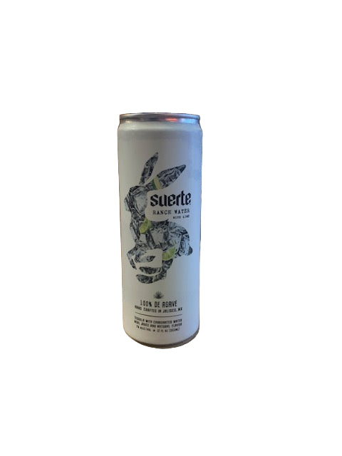 SUERTE RANCH WATER WITH LIME 355ml