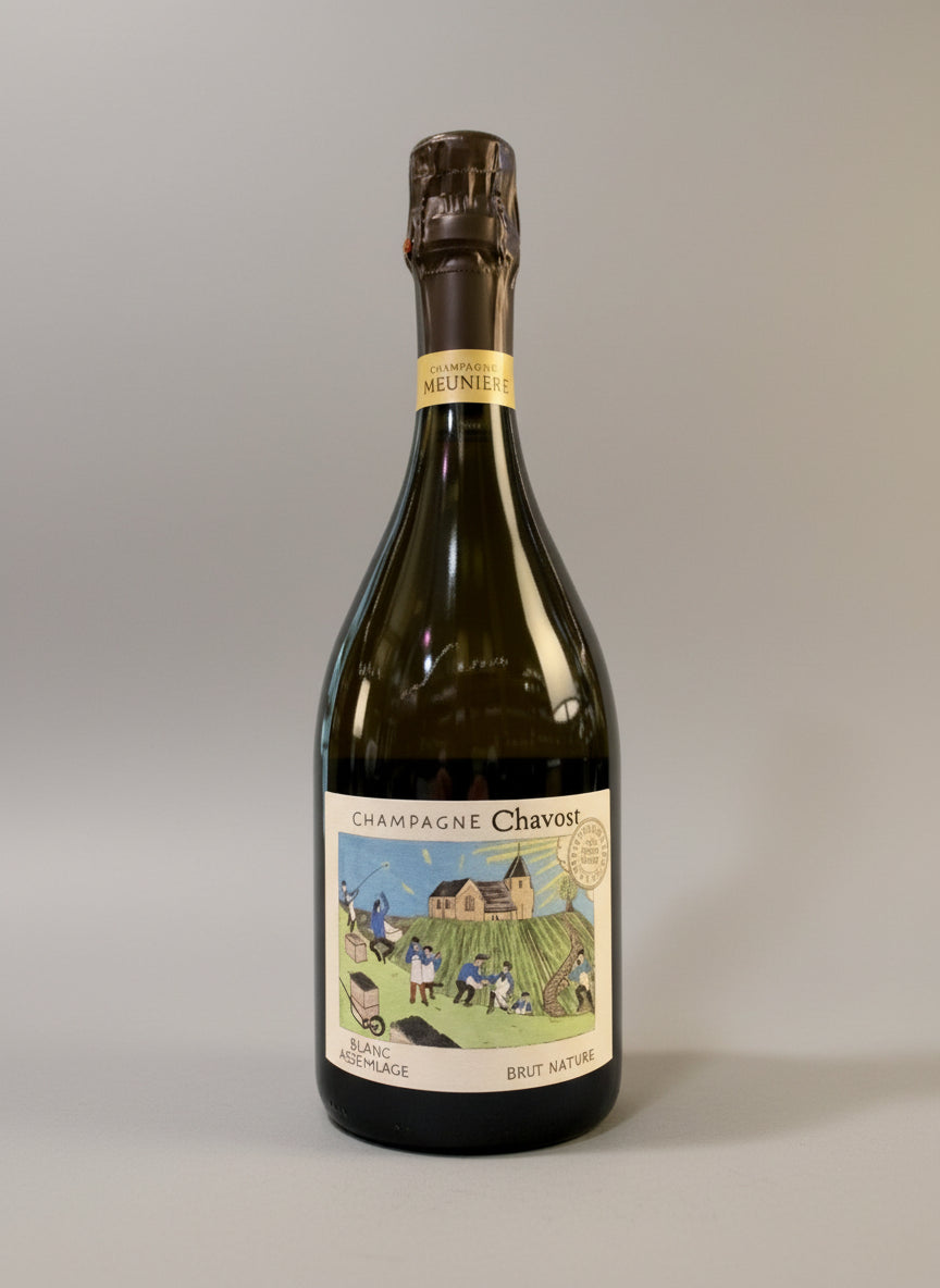 CHAMPAGNE CHAVOST BLANC D'ASSEMBLAGE BRUT NATURE NV 750ml - Wine Nexus