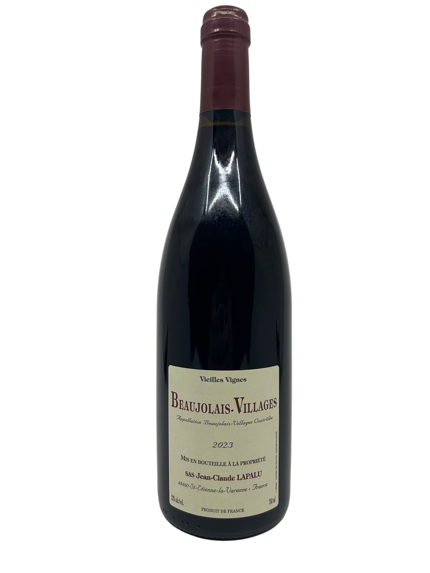 JEAN CLAUDE LAPALU BEAUJOLAIS VILLAGES VIELLES VIGNES 2023 750ml - Wine Nexus